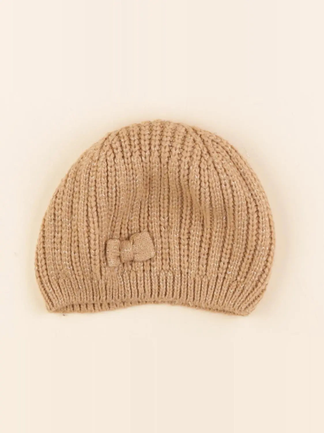 H&M - bonnet marron - 4/8 ans