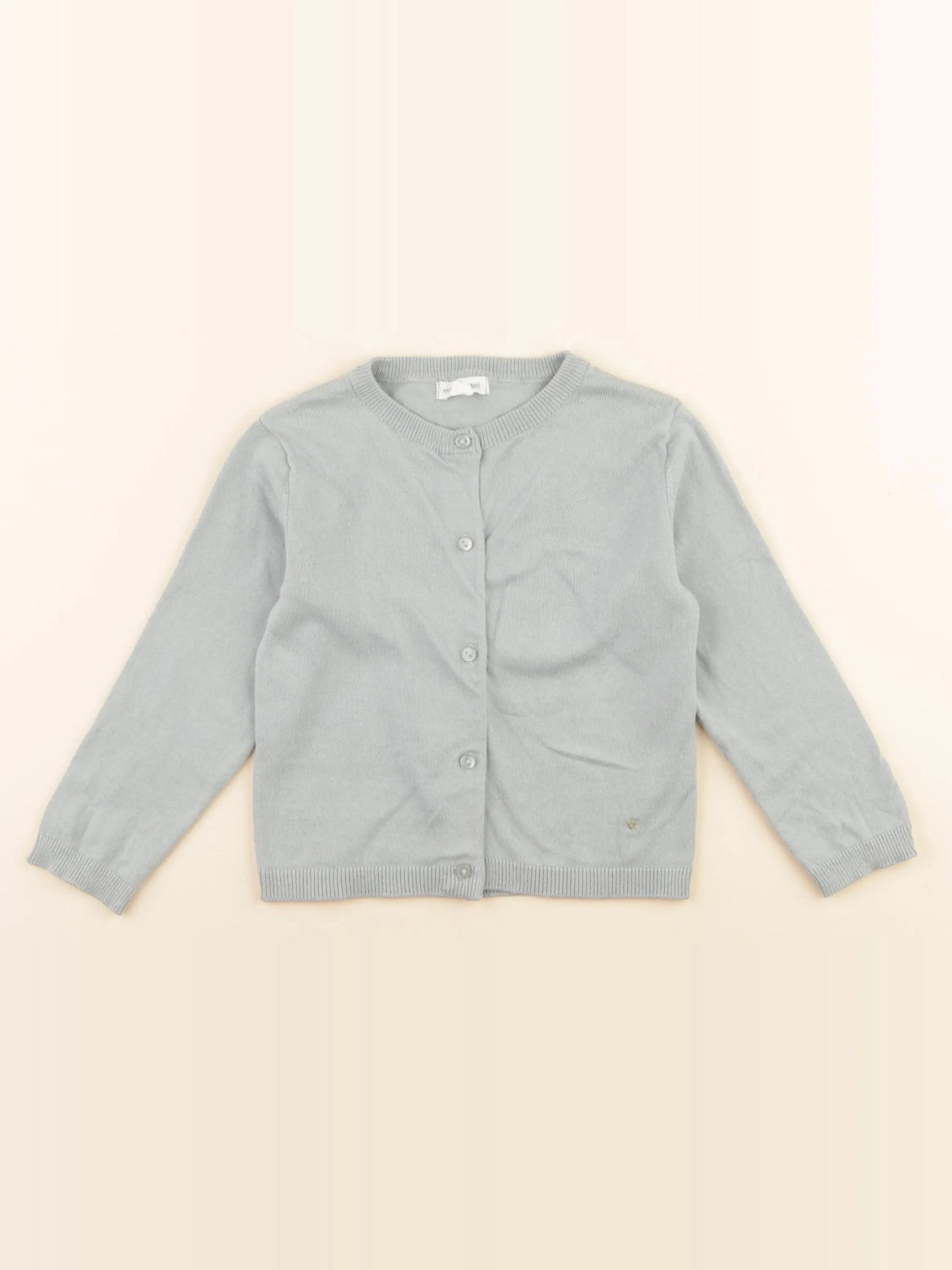 Vertbaudet - gilet vert - 3 ans