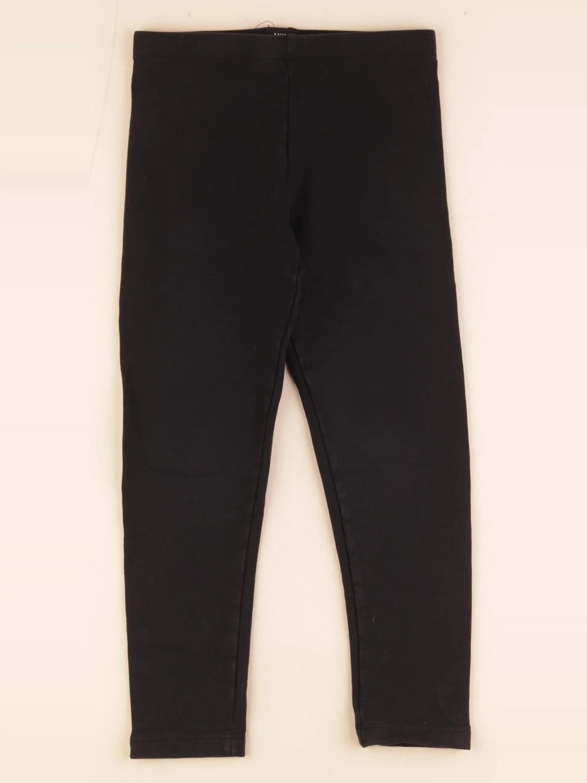 Monoprix - legging doublé noir - 6 ans