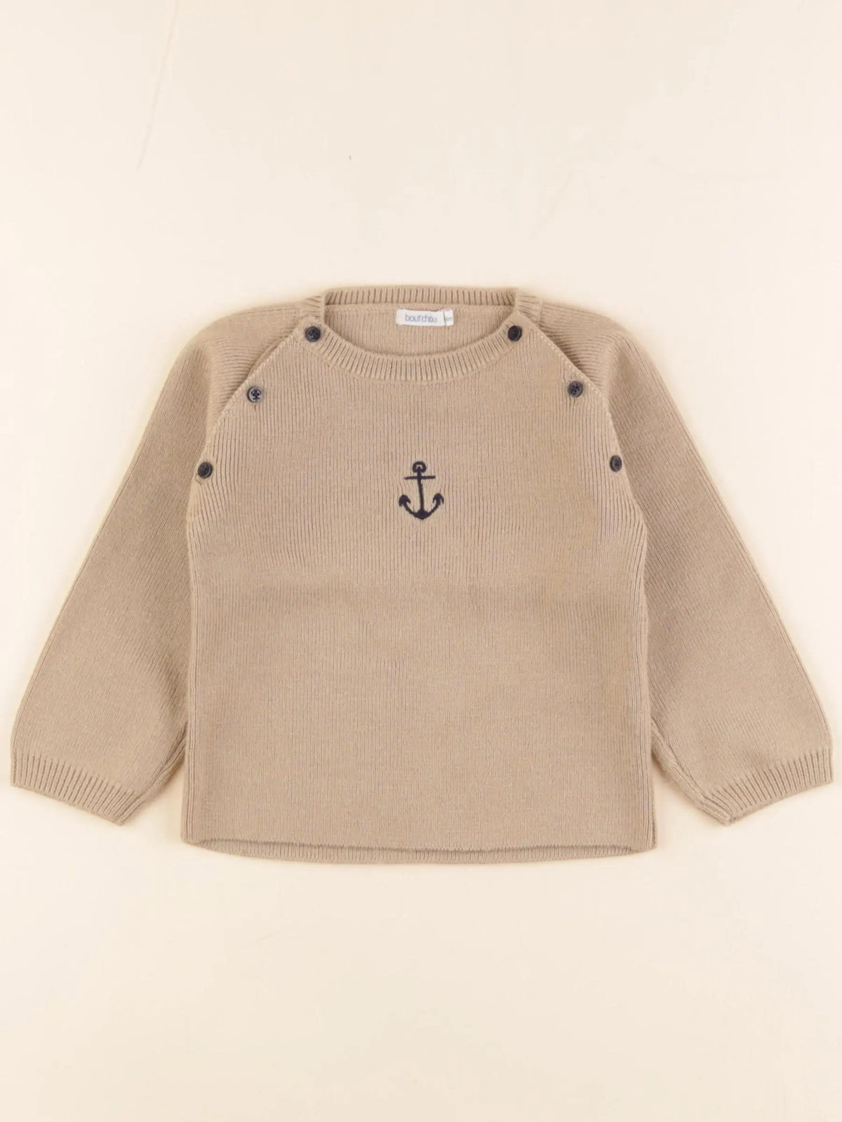 Boutchou - pull beige - 18 mois