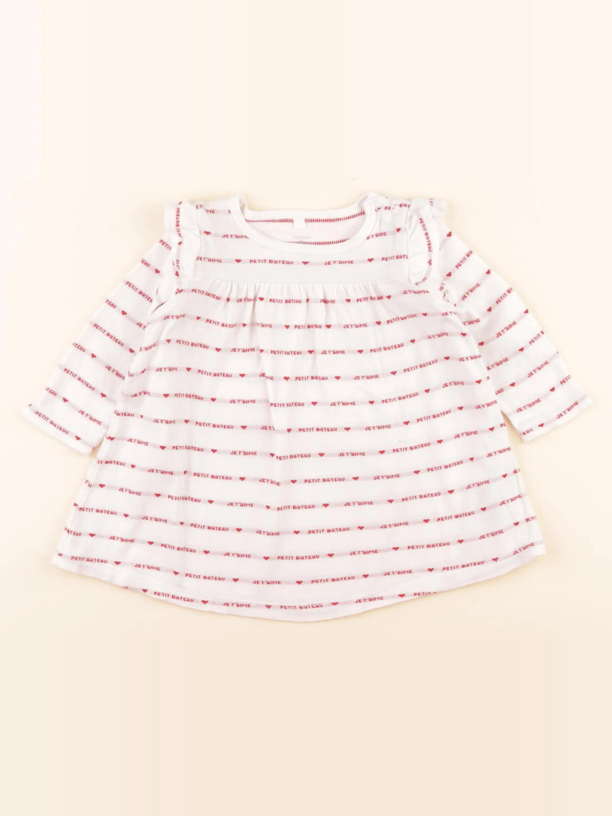 Robe blanc, rouge