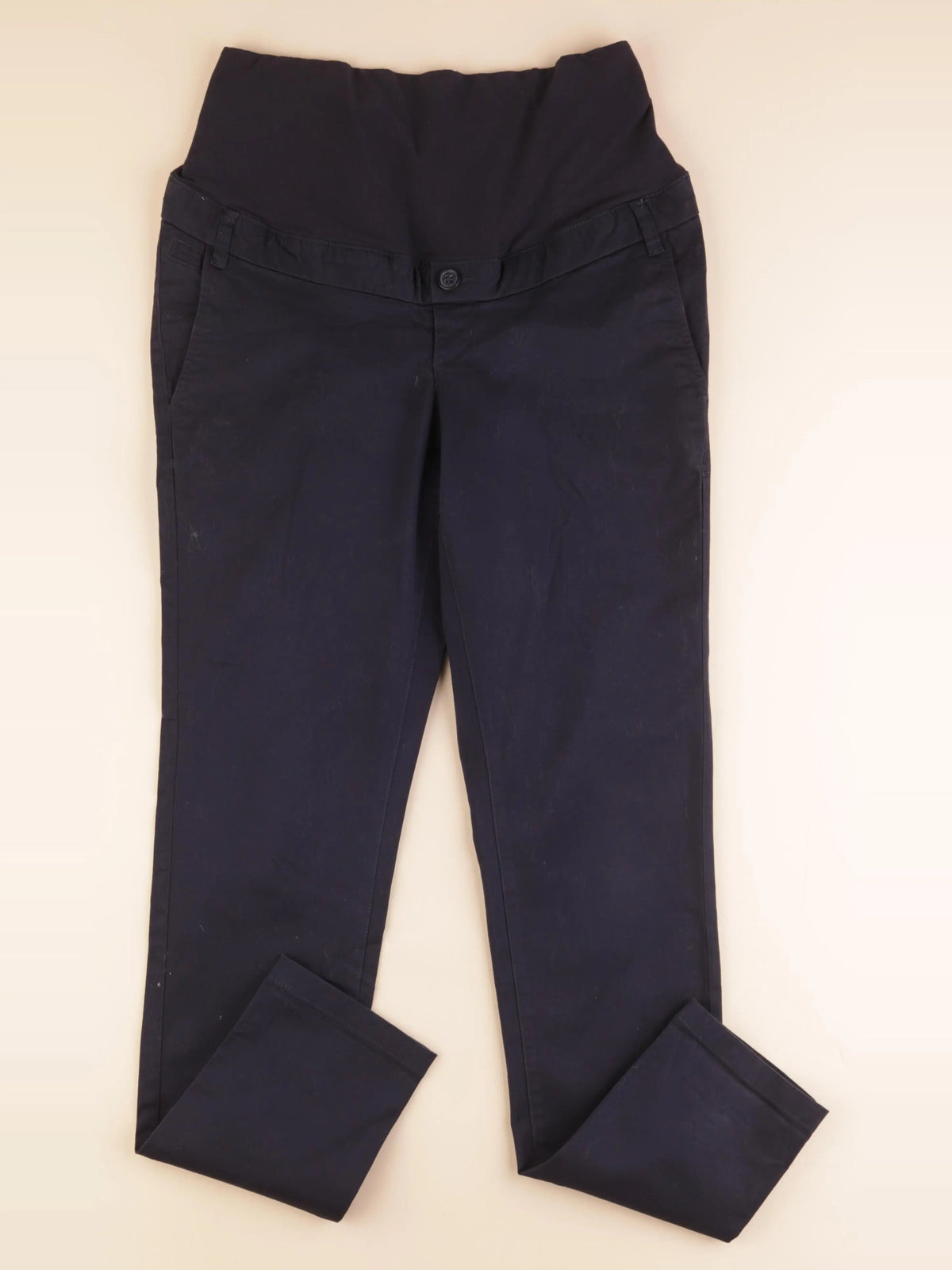 H&M - pantalon grossesse bleu - 36