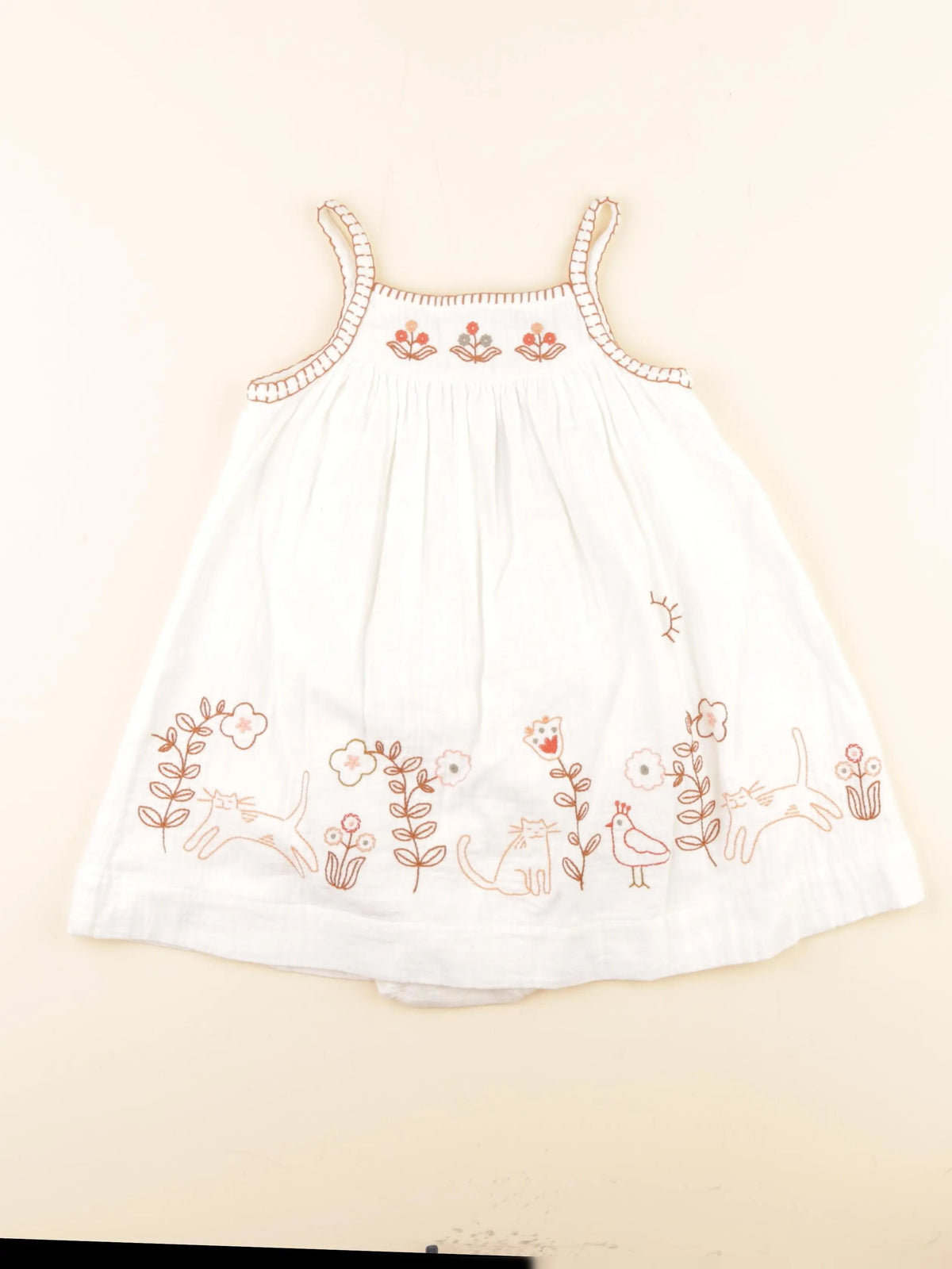 Boutchou - robe blanc - 36 mois