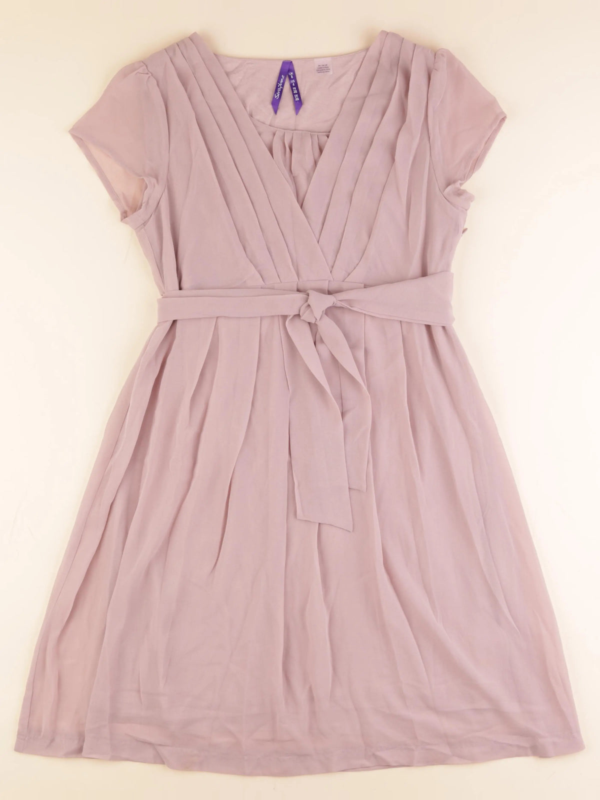 Seraphine - robe grossesse rose - 38