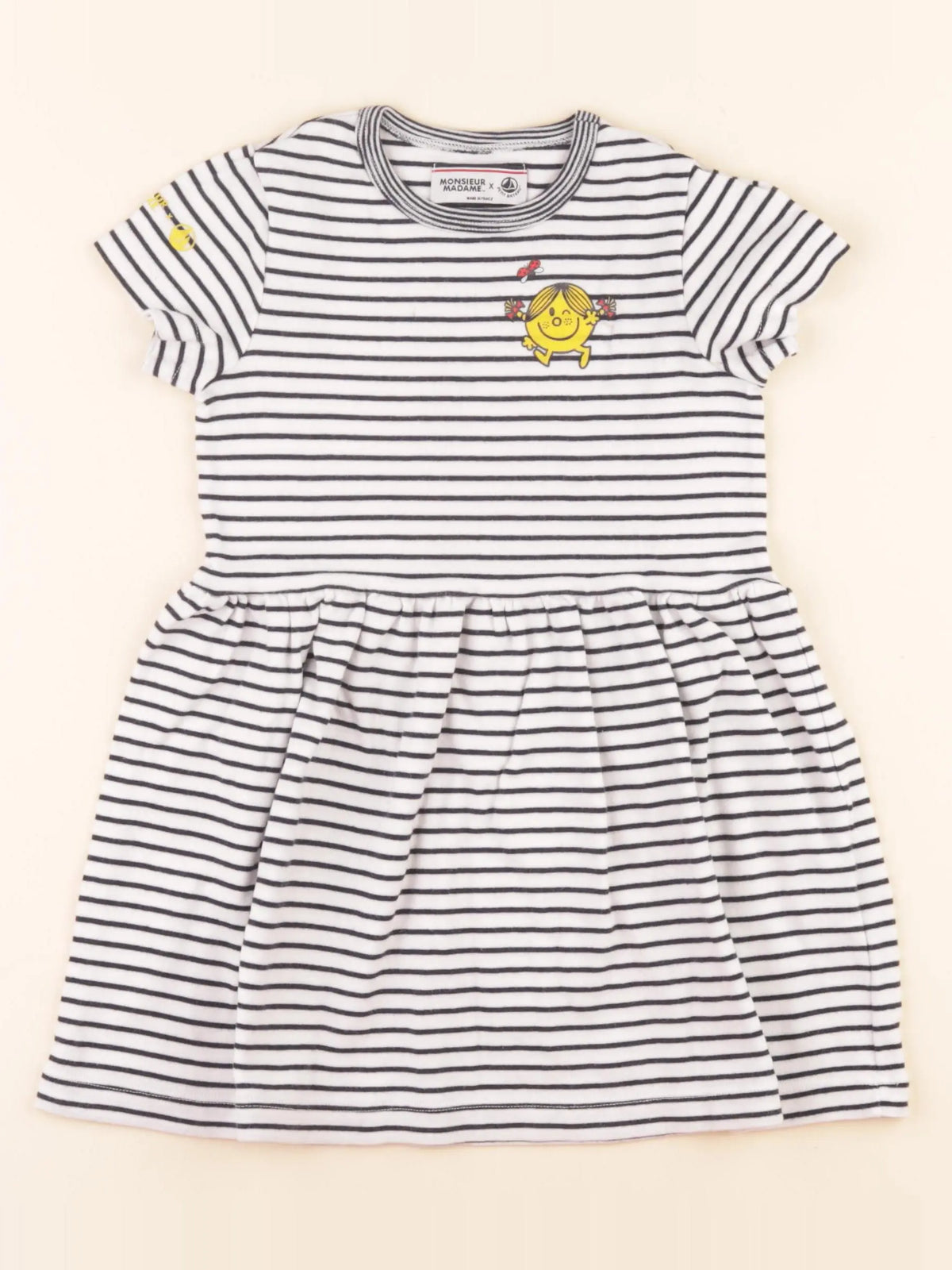 Robe blanc, bleu