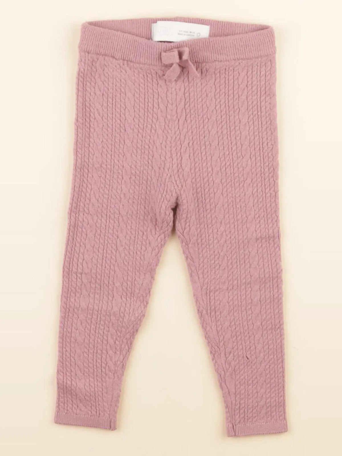 Zara - legging rose - 18 mois