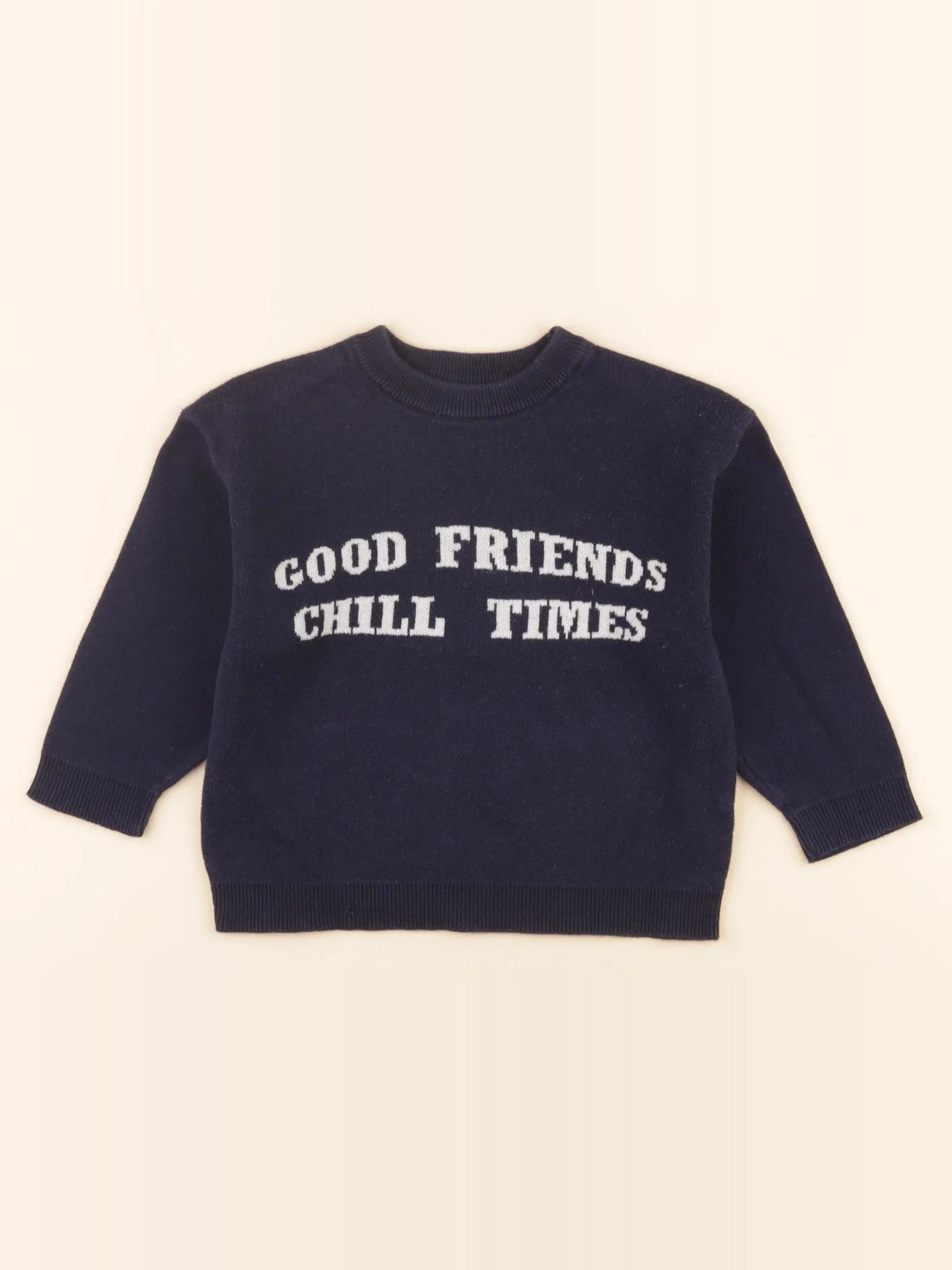 Zara - pull bleu - 18/24 mois