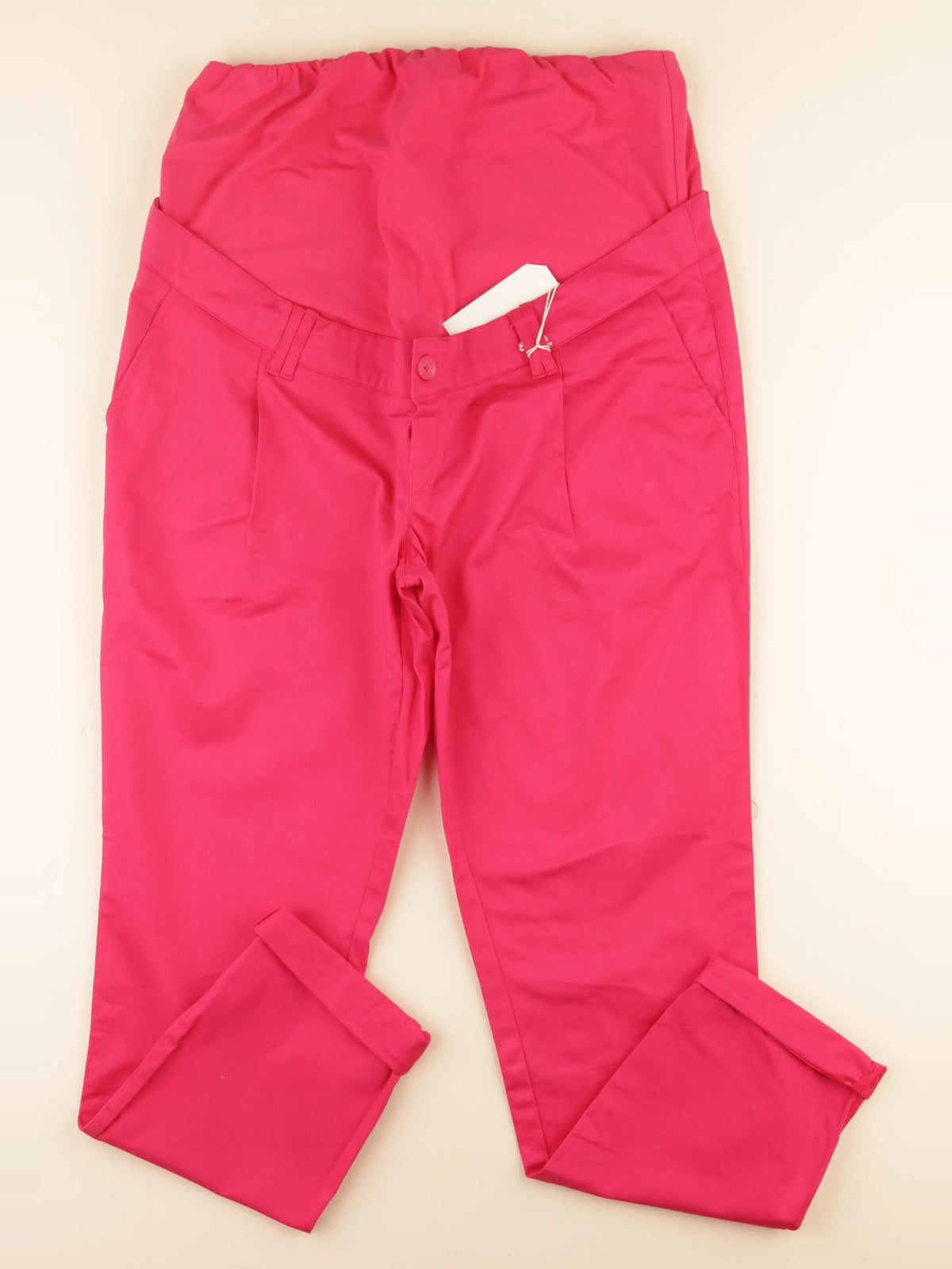 Vertbaudet - pantalon grossesse rose fluo - 42