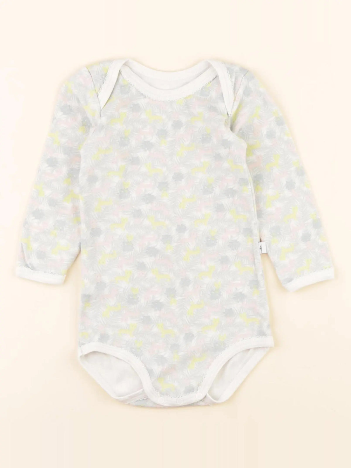 Petit Bateau - body multicolore - 2 ans