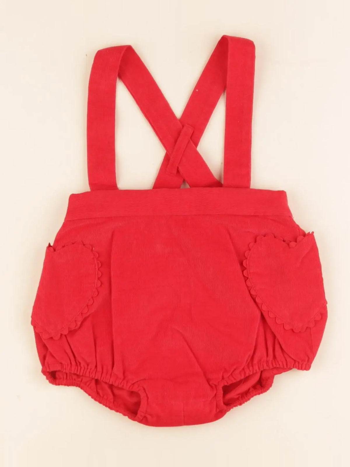 Jacadi - combinaison rouge - 6 mois