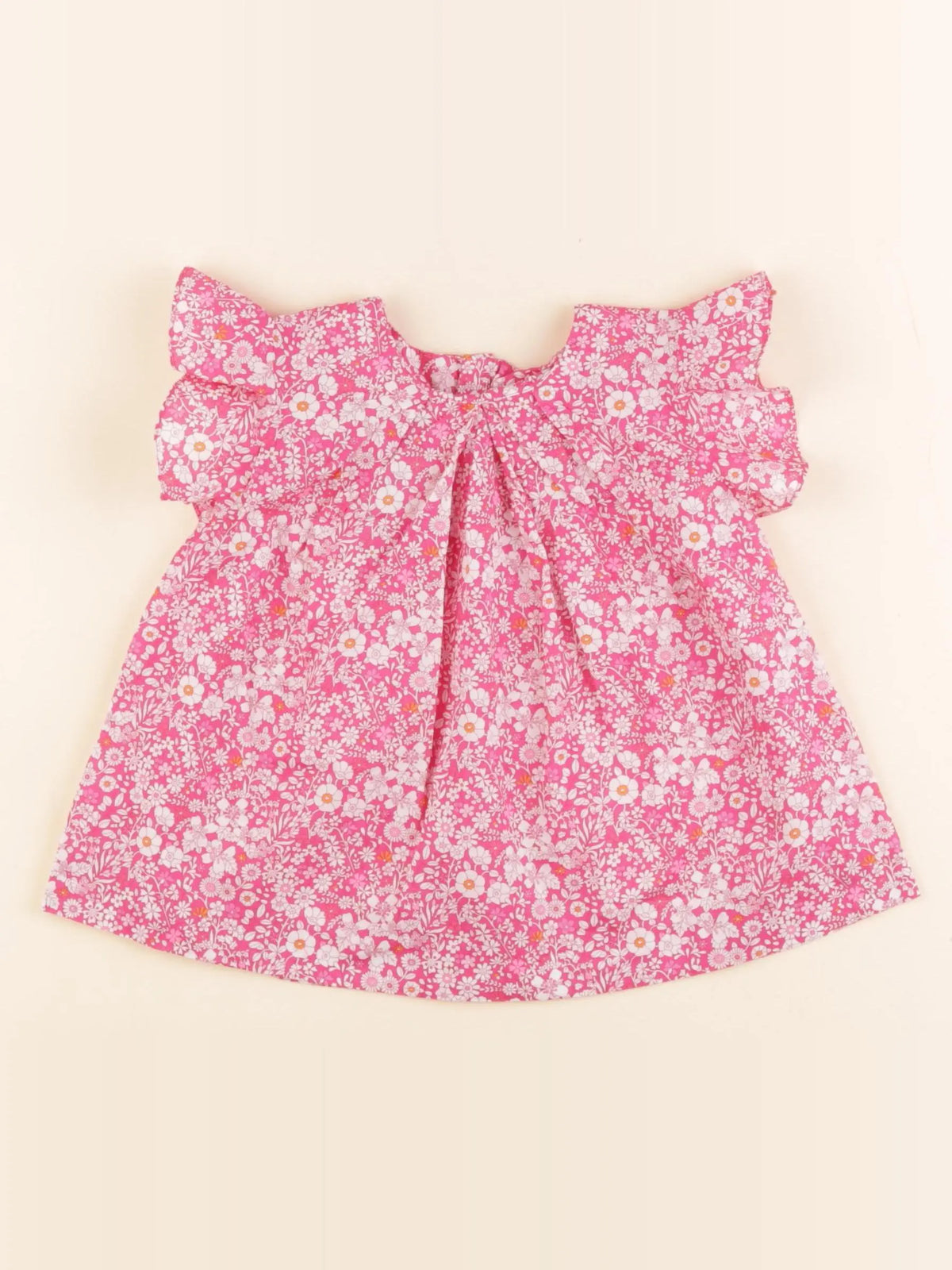Jacadi - blouse liberty rose - 24 mois