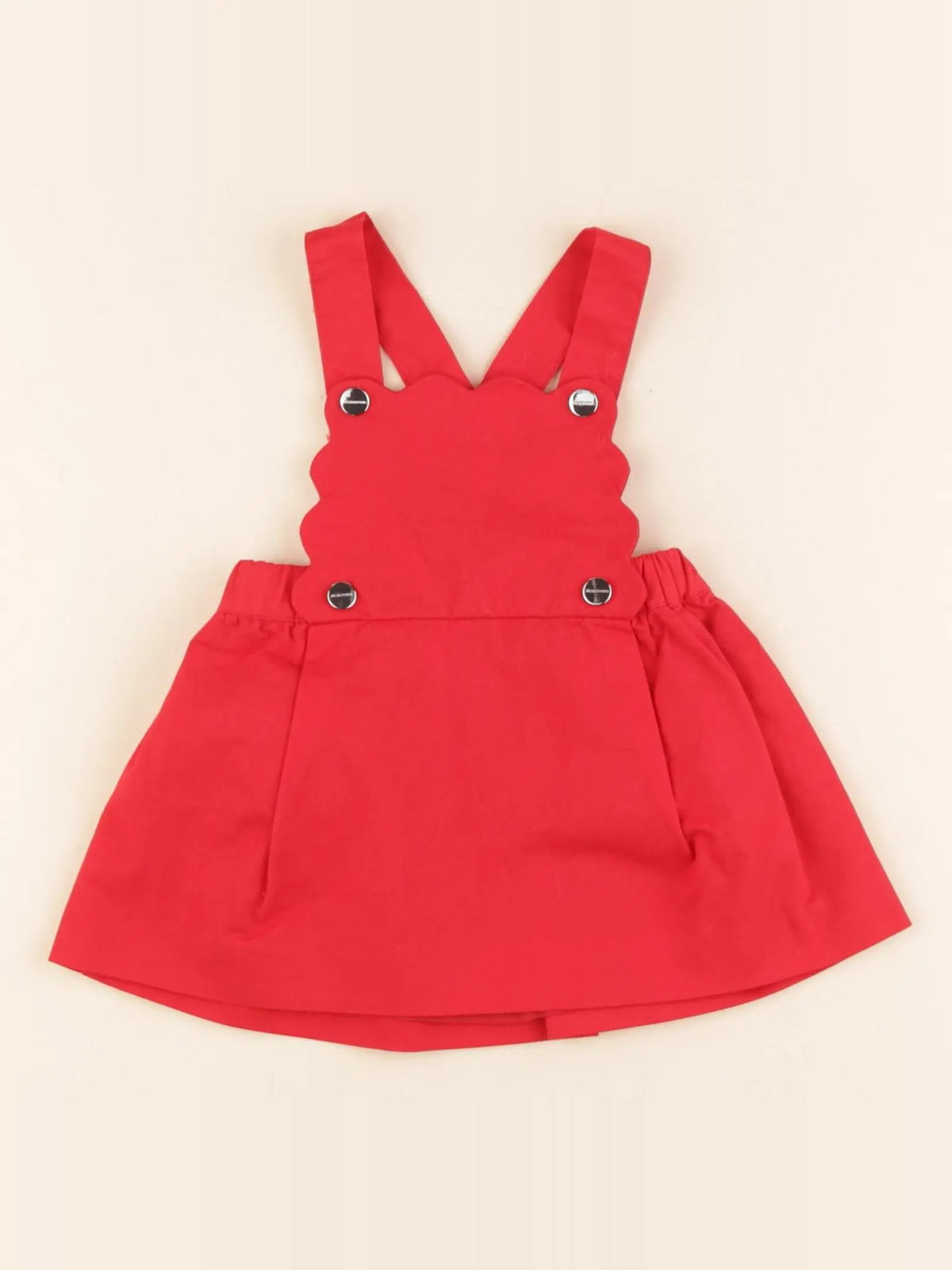 Jacadi - robe rouge - 6 mois