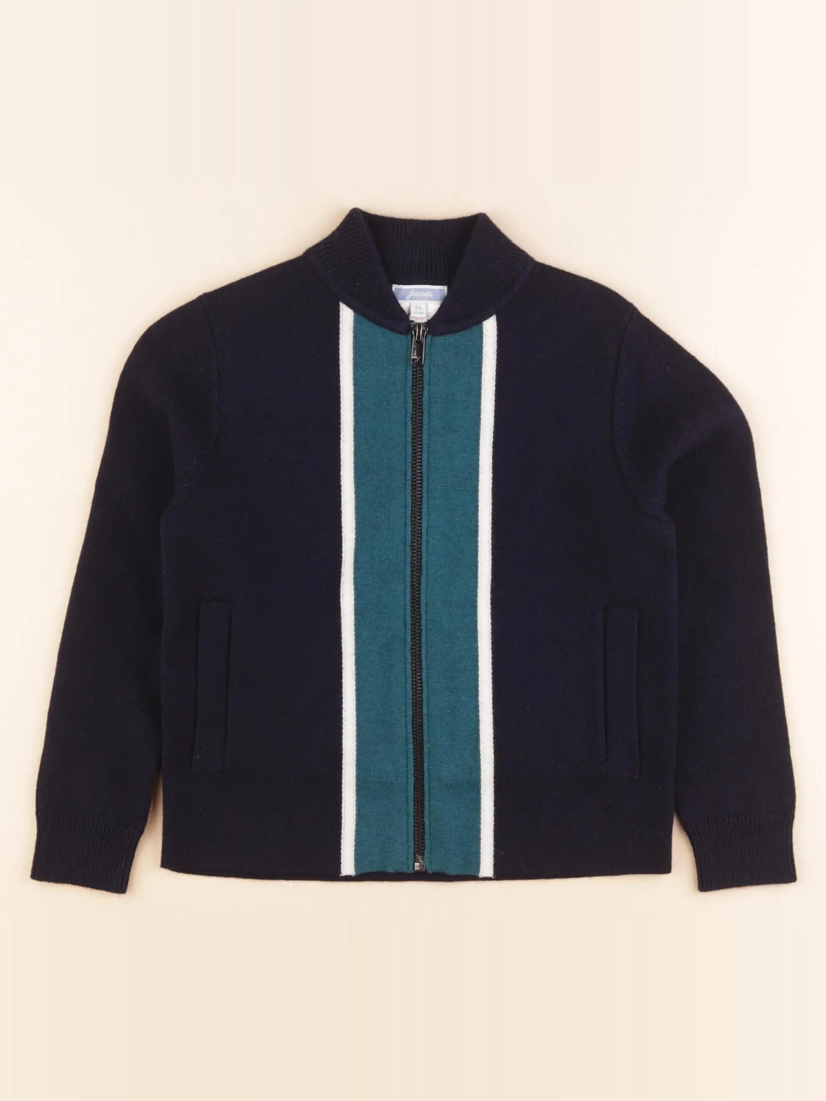 Jacadi - gilet bleu - 6 ans