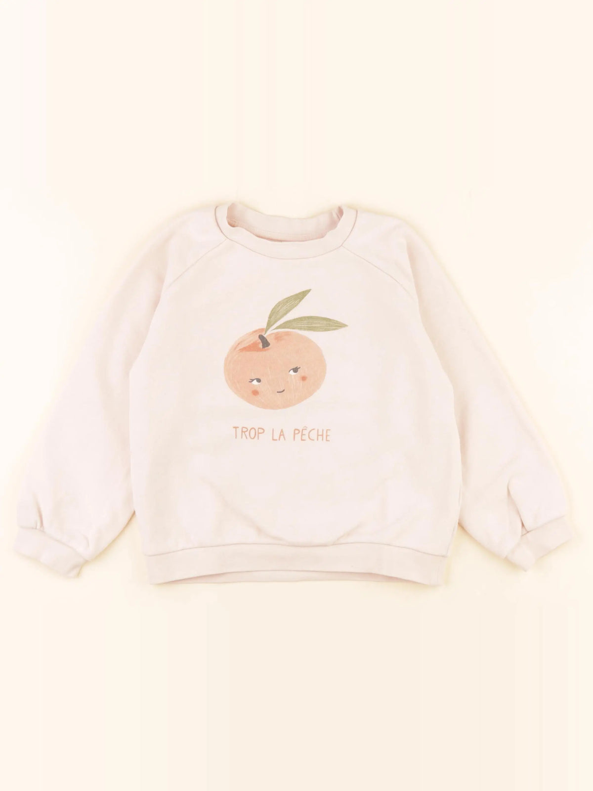 Vertbaudet - sweat rose - 5 ans