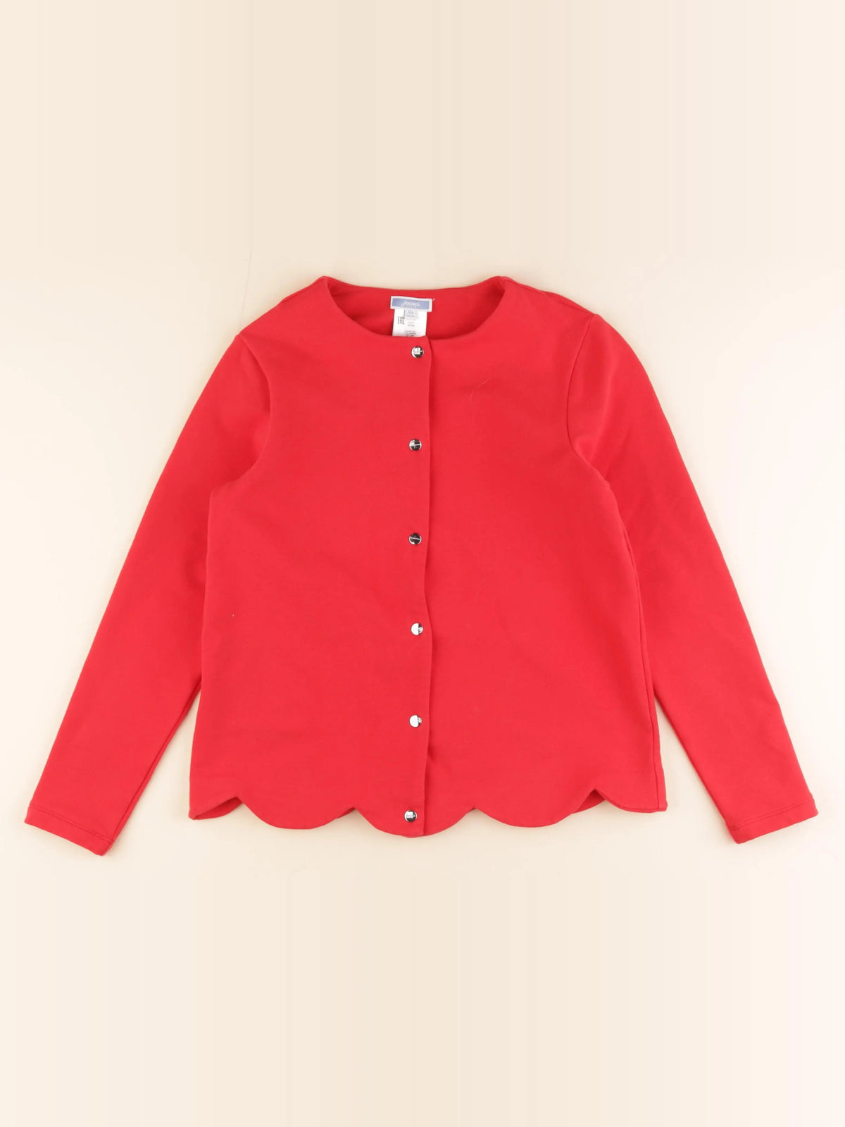 Jacadi - sweat rouge - 12 ans