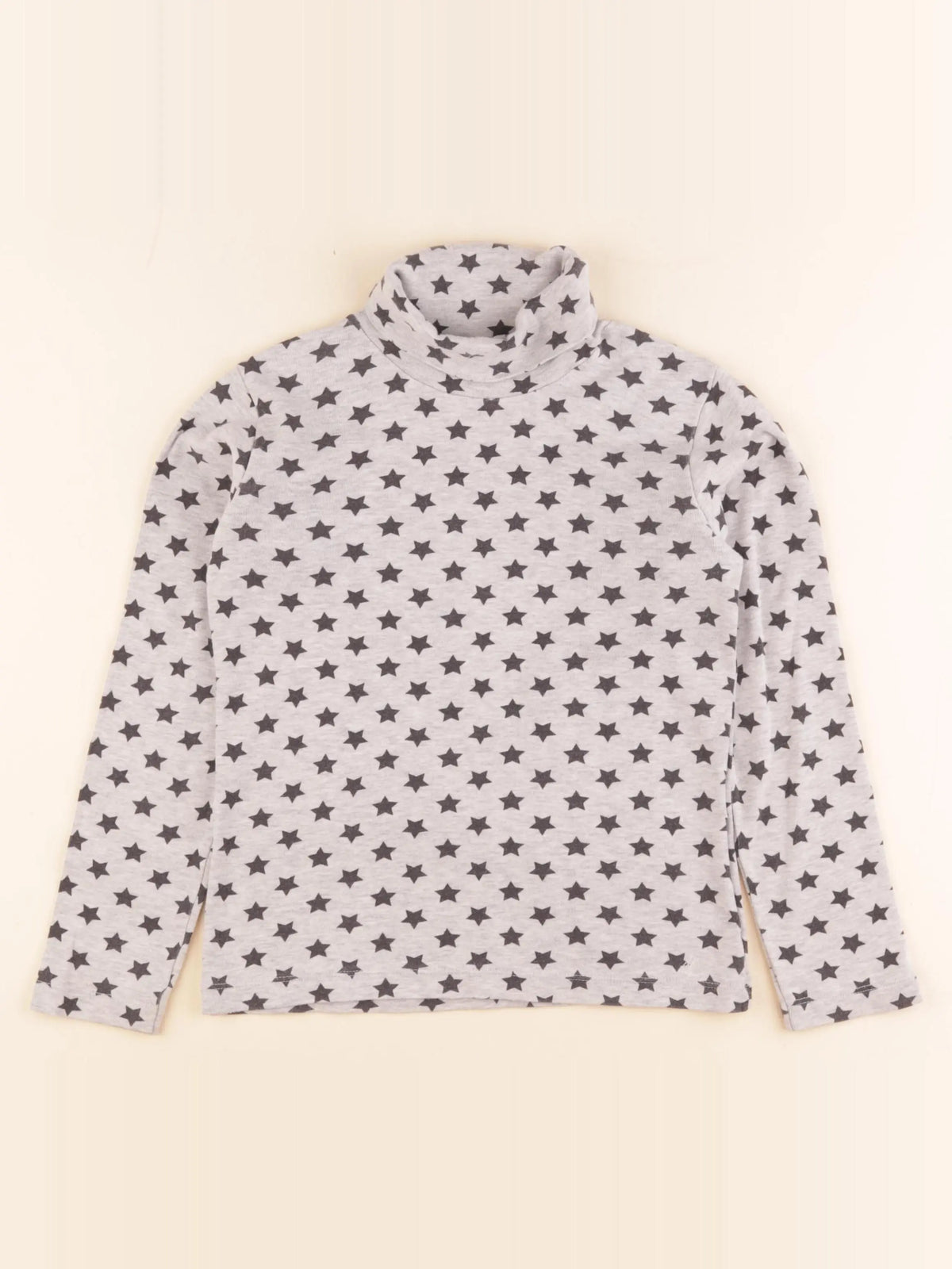 Petit Bateau - sous-pull gris - 8 ans