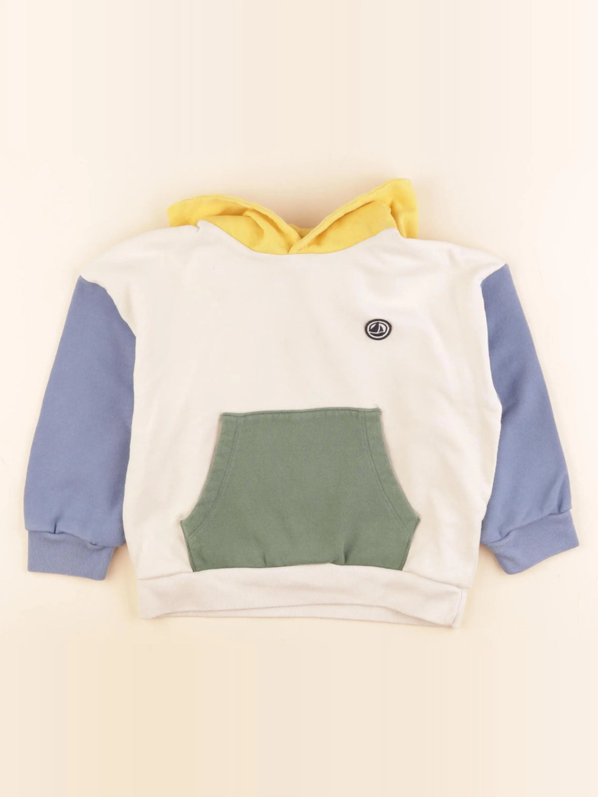 Petit Bateau - sweat beige - 6 ans
