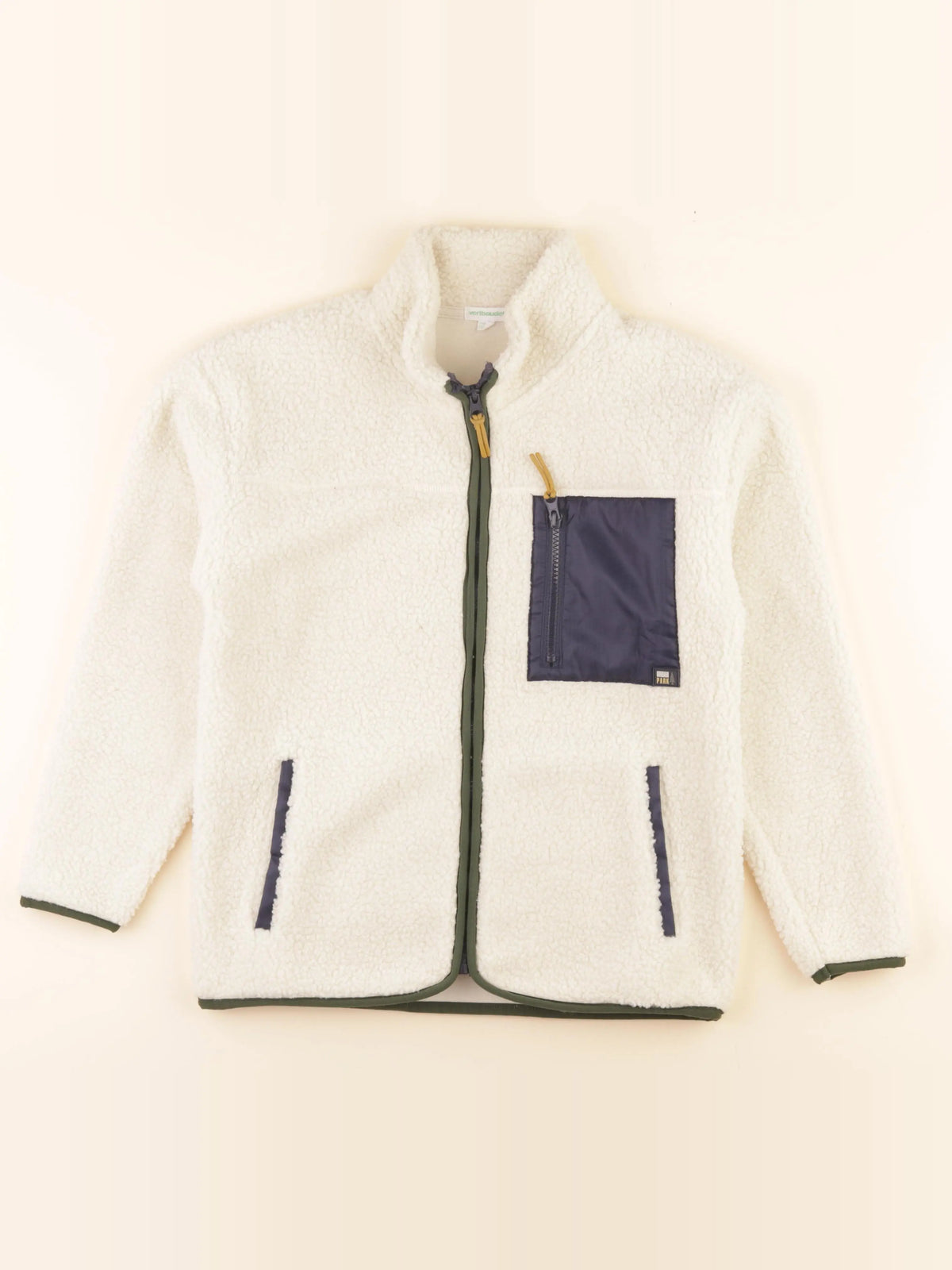 Vertbaudet - polaire beige - 12 ans