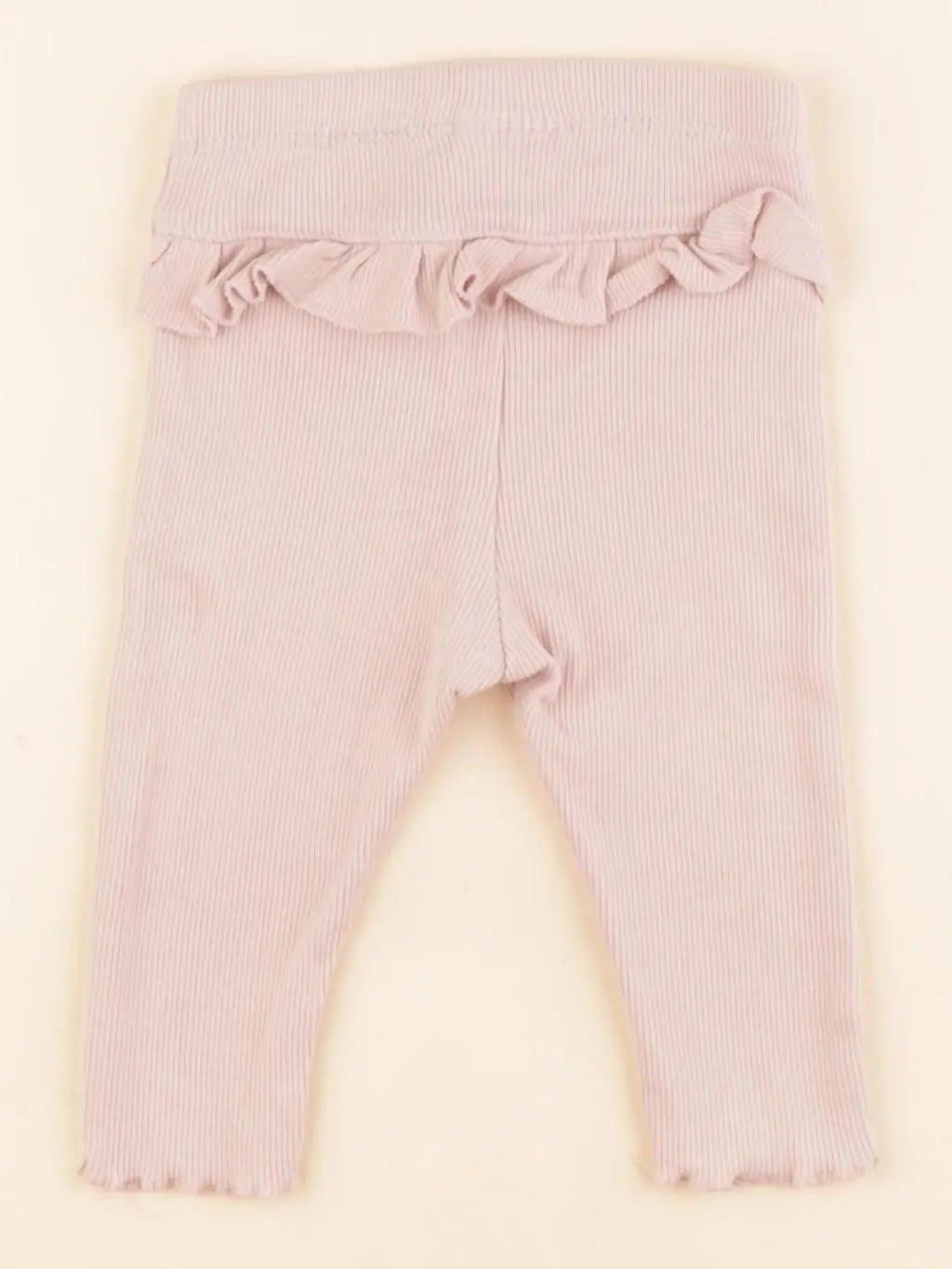 H&M - legging rose - 2/4 mois