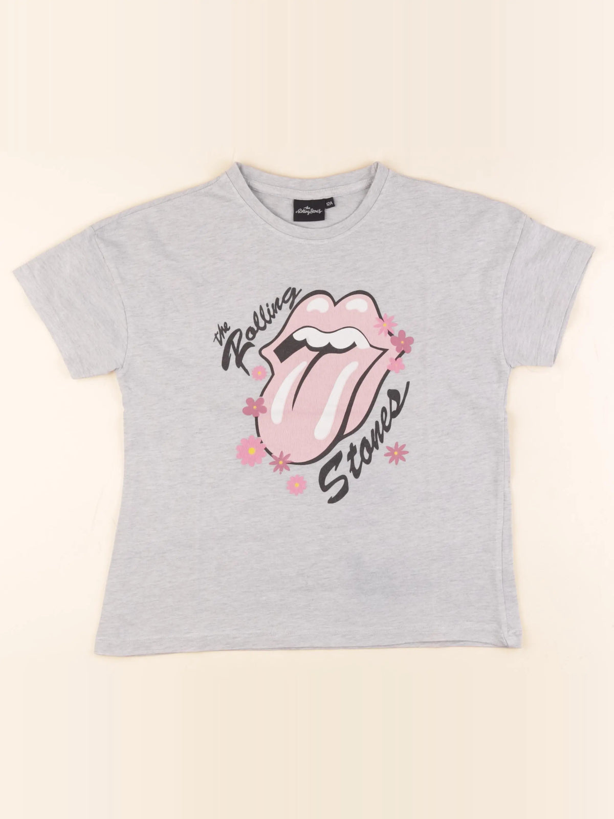 Vertbaudet - tee-shirt gris - 12 ans