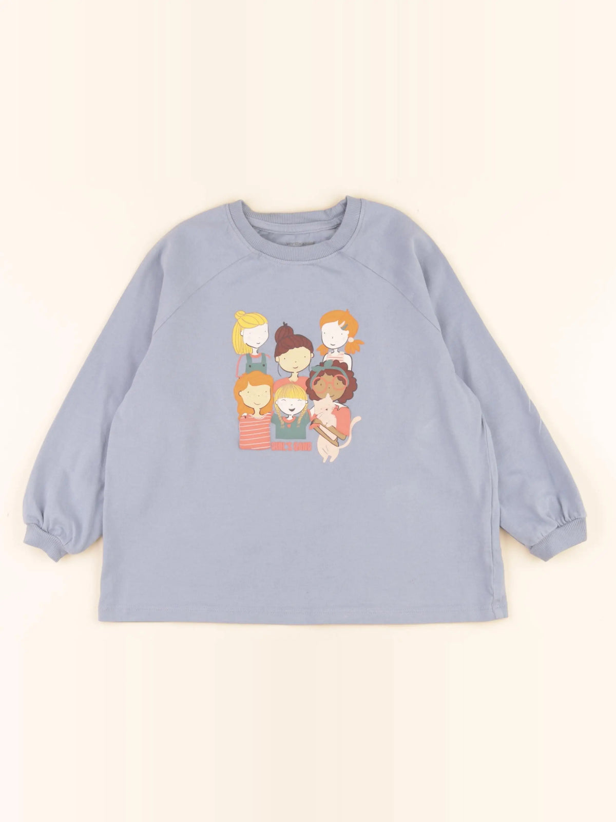 Vertbaudet - tee-shirt bleu - 8 ans