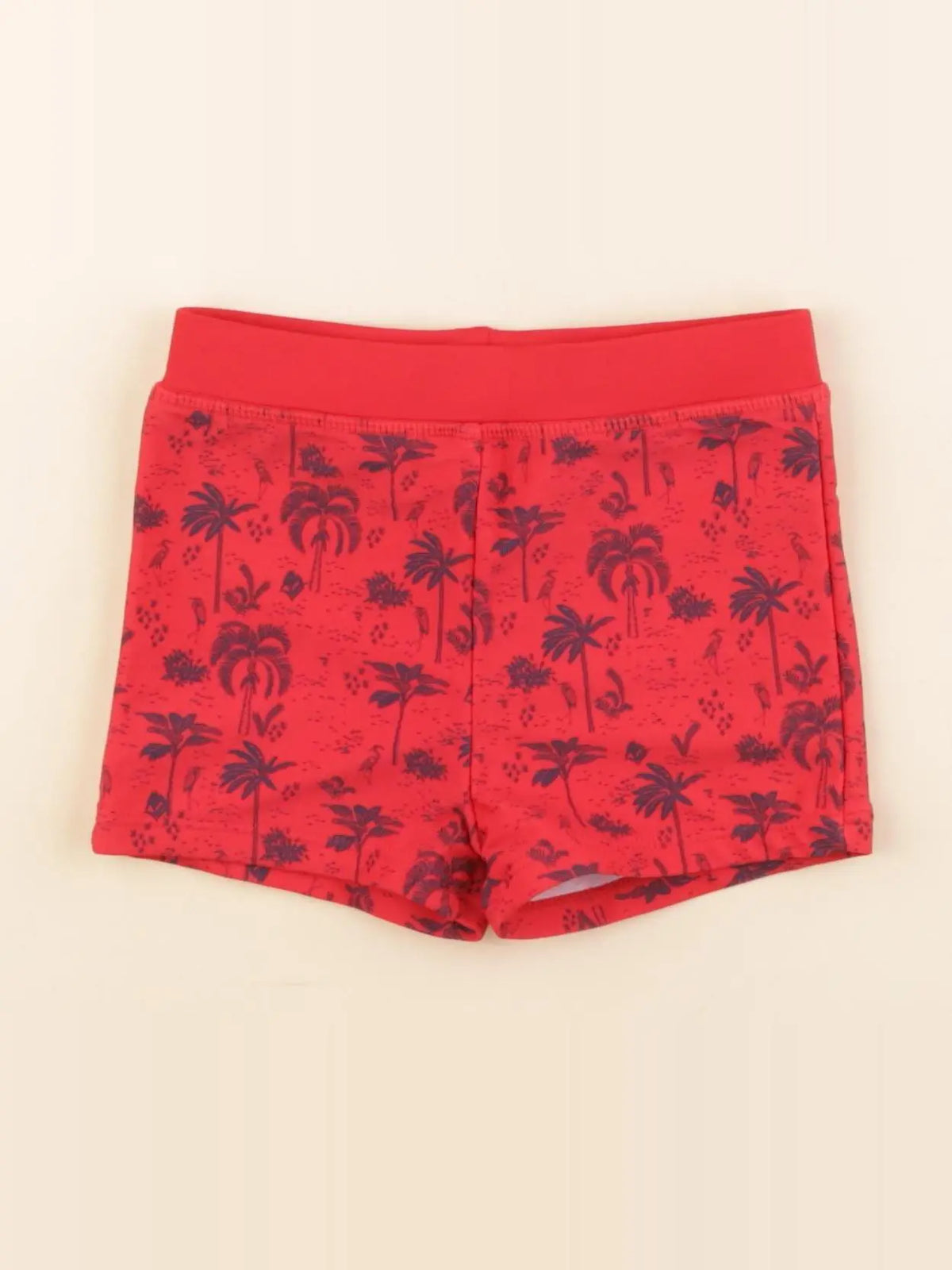 Vertbaudet - maillot de bain rouge - 4 ans
