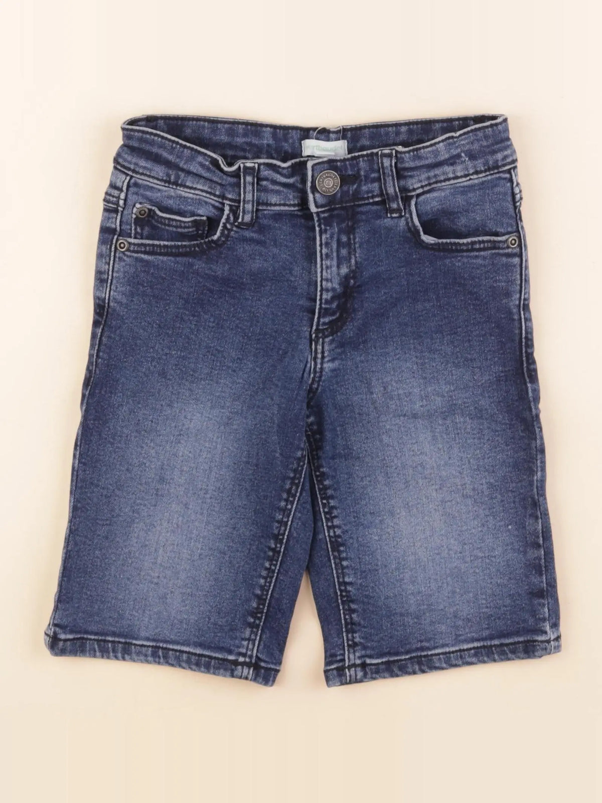 Vertbaudet - short bleu - 6 ans