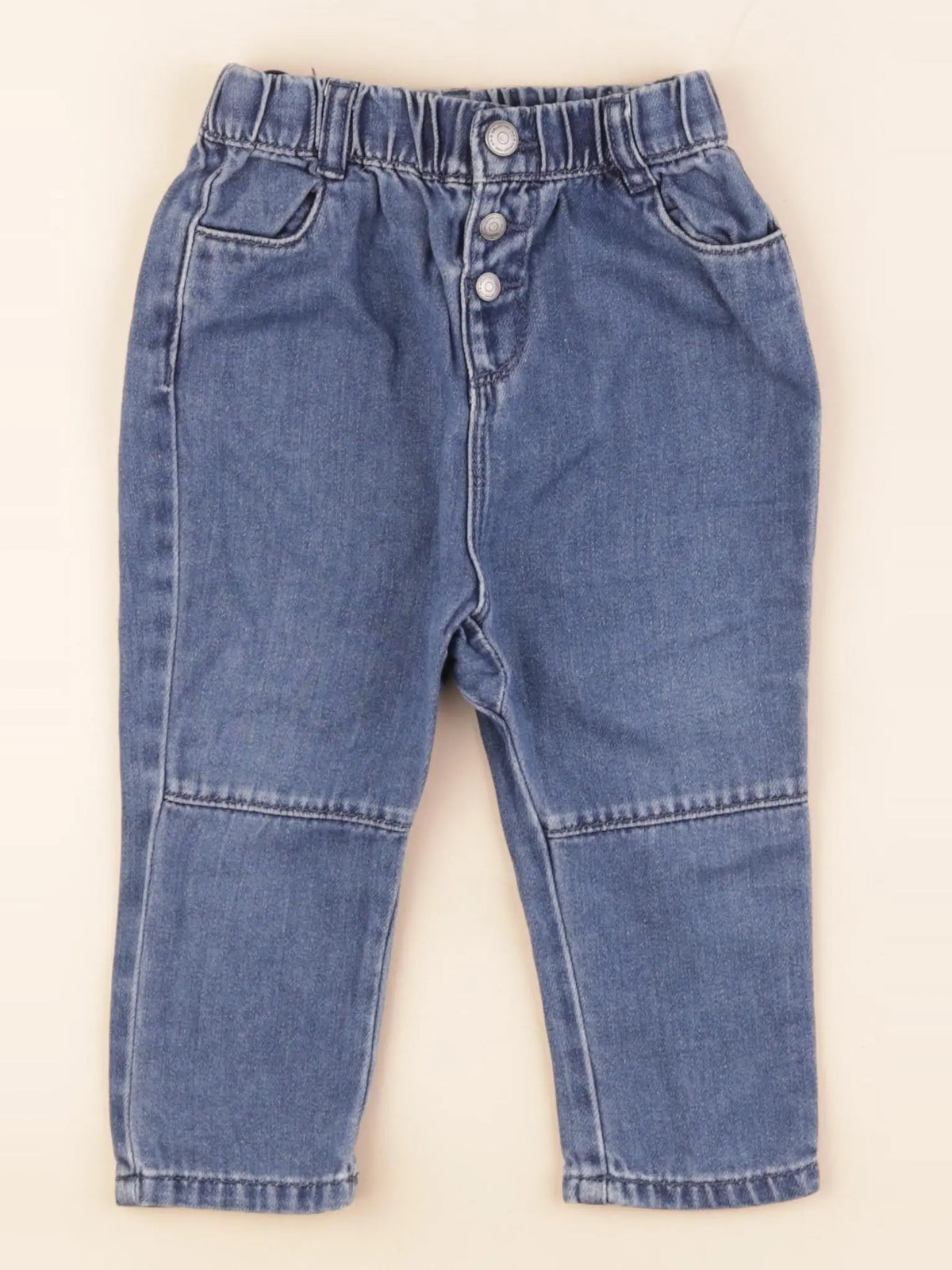 Tape à l'oeil - pantalon bleu - 18 mois