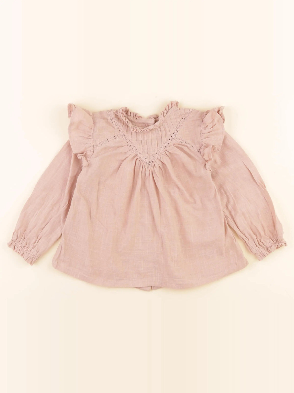 Vertbaudet - blouse rose - 24 mois