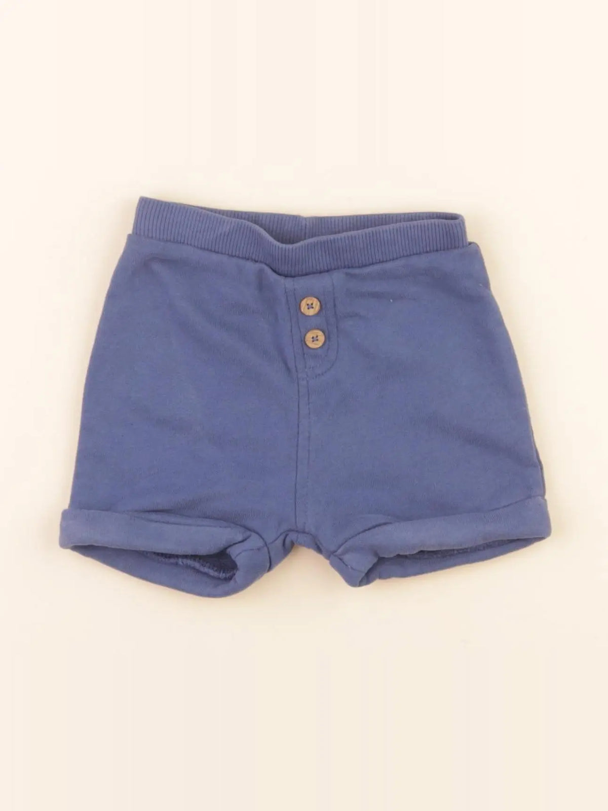 Vertbaudet - short bleu - 1 mois