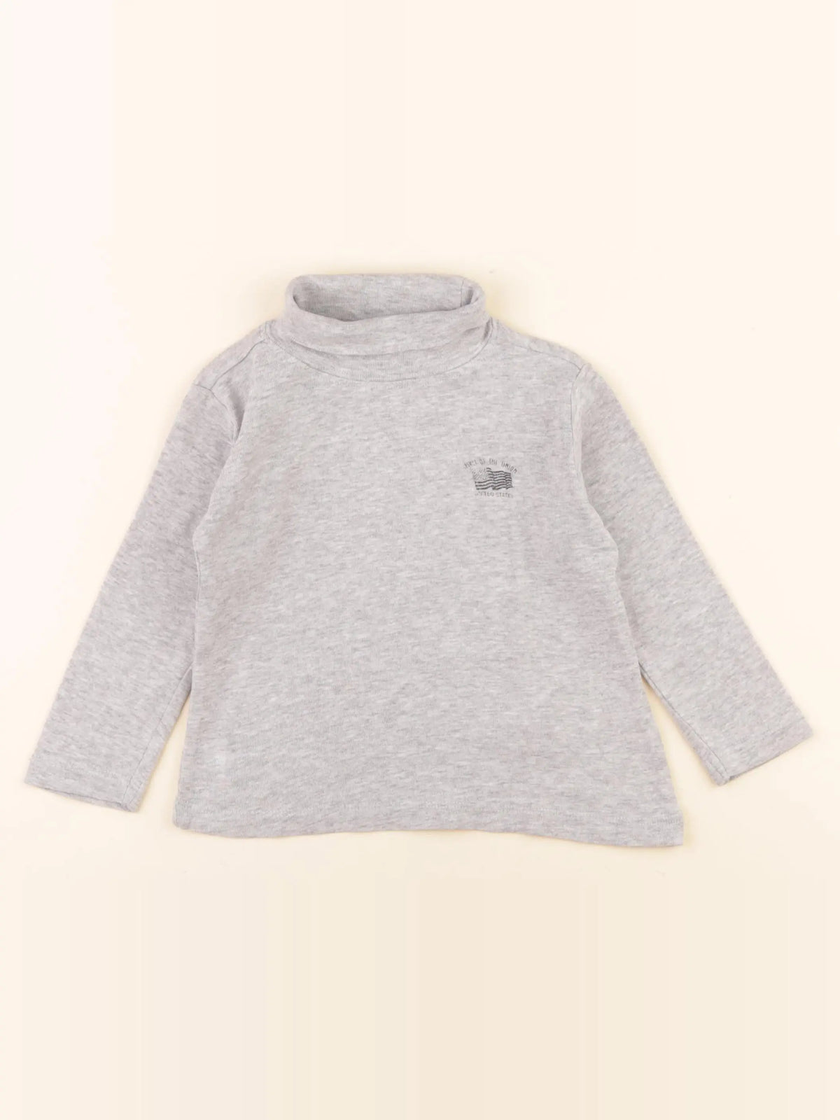 Vertbaudet - sous-pull gris - 3 ans