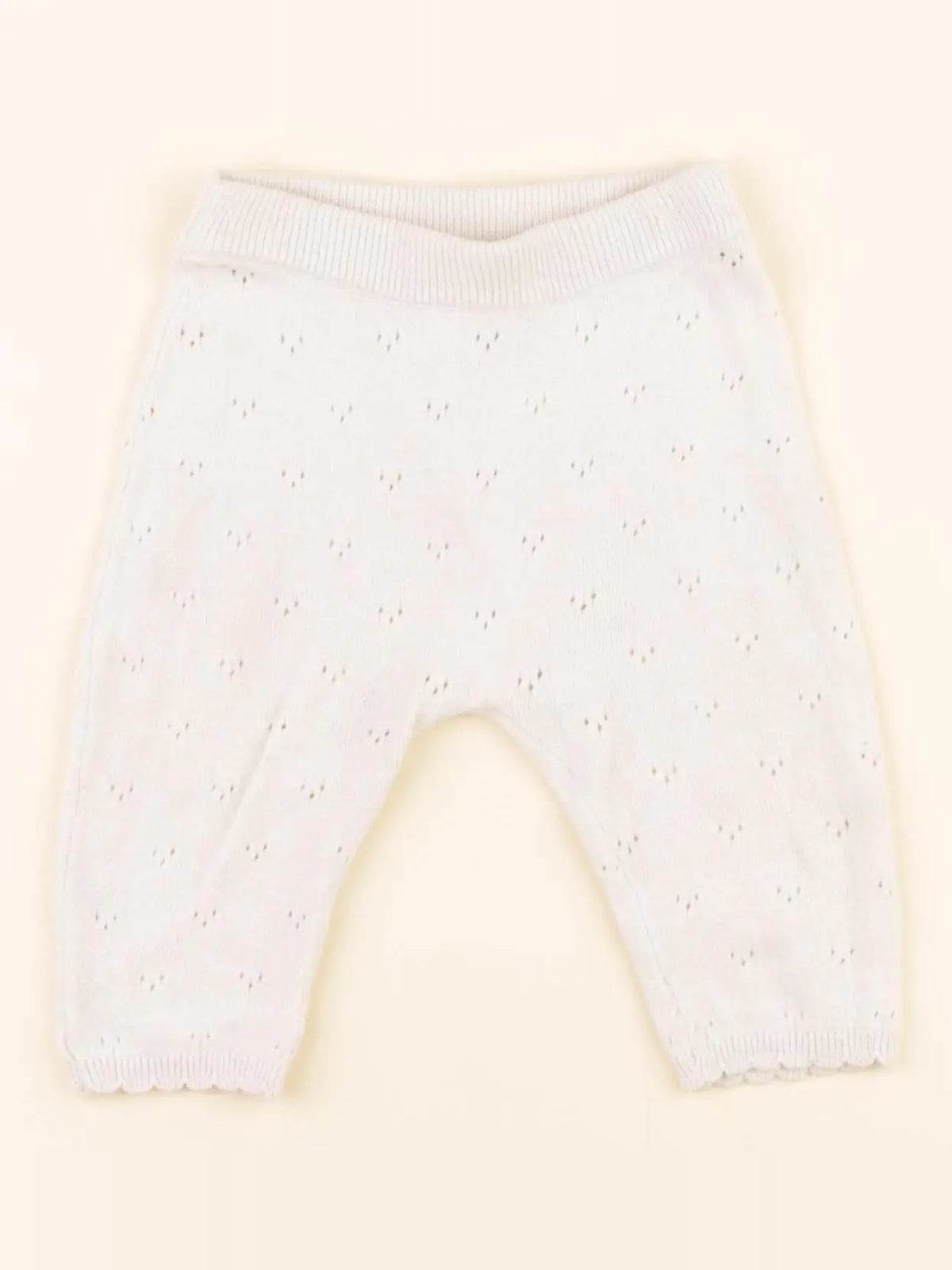 H&M - pantalon beige - 2/4 mois