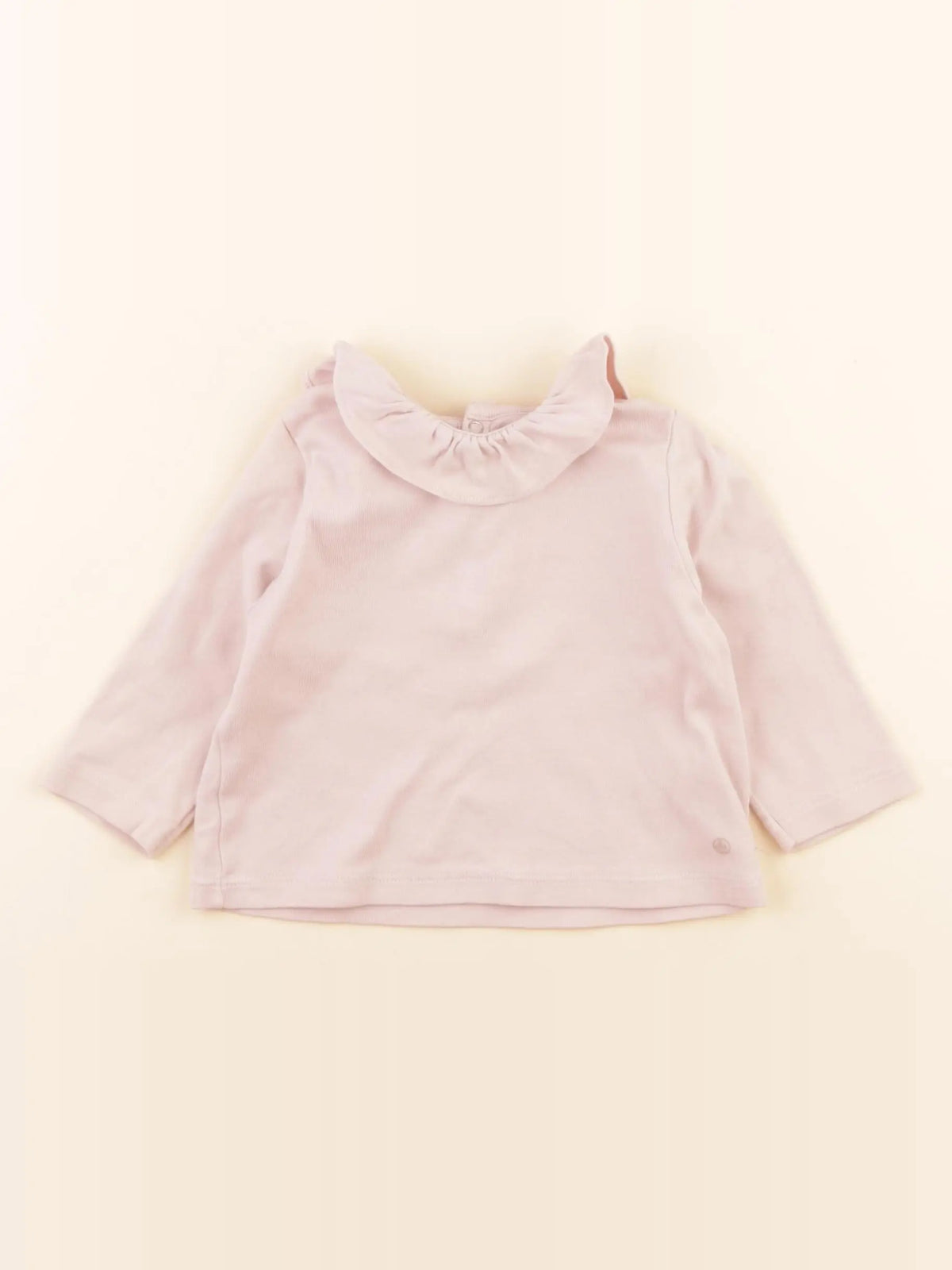 Petit Bateau - tee-shirt rose - 6 mois