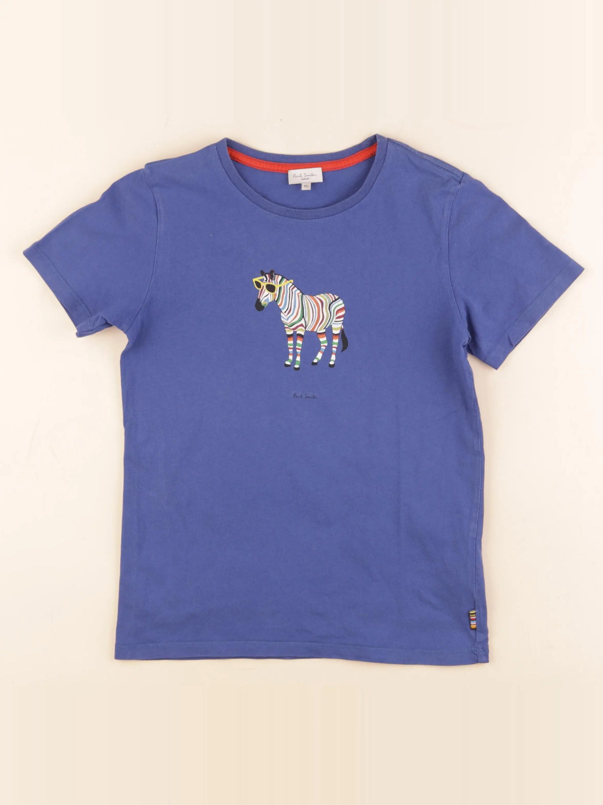 Paul Smith - tee-shirt bleu - 10 ans