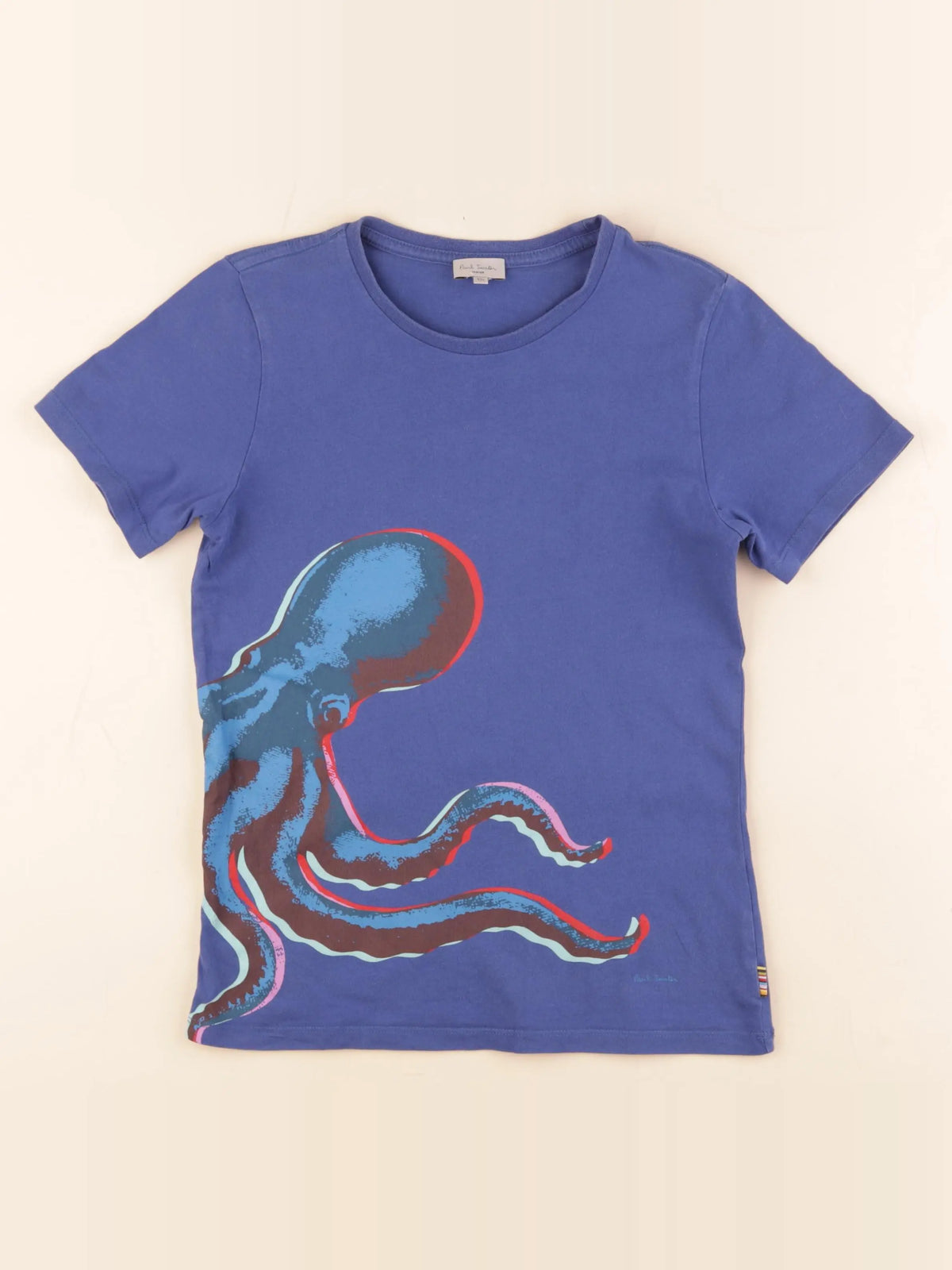 Paul Smith - tee-shirt bleu - 10 ans