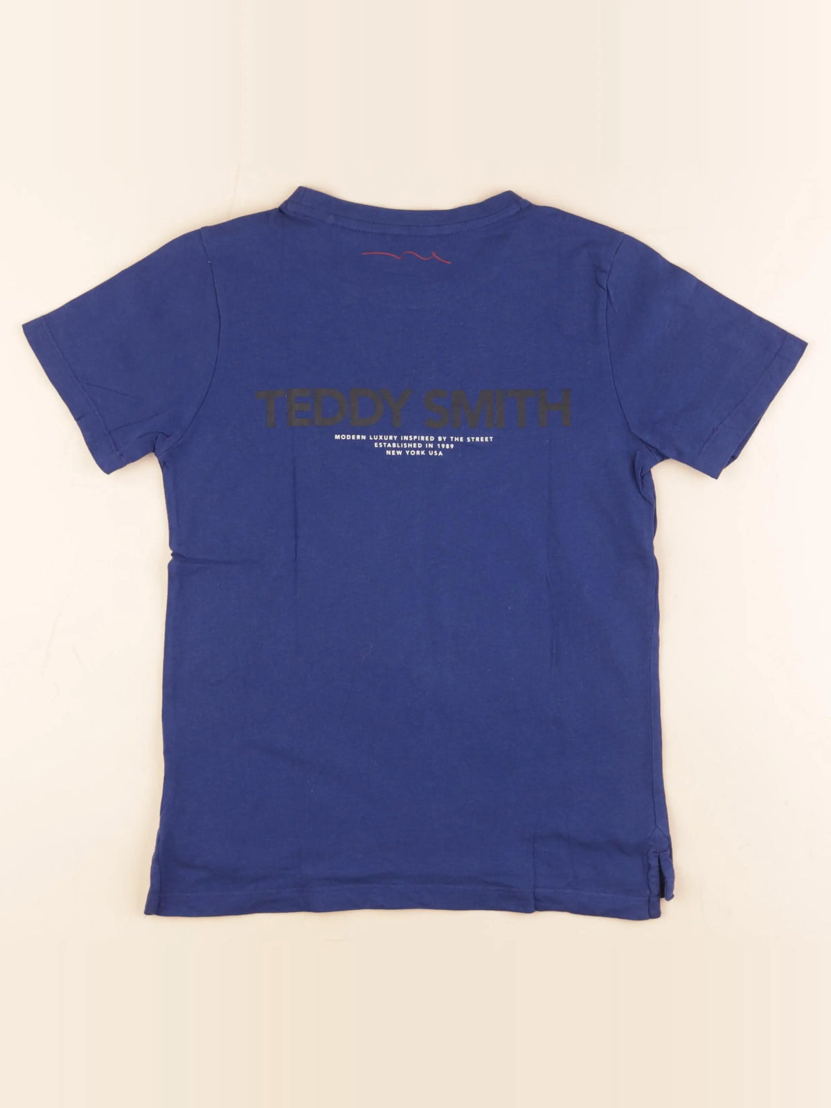 Teddy Smith - tee-shirt bleu - 10 ans