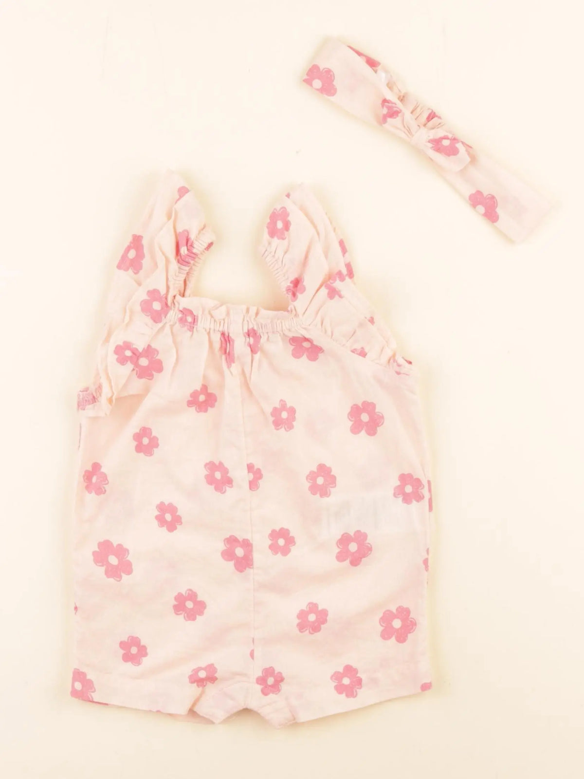 Vertbaudet - ensemble rose - 3 mois