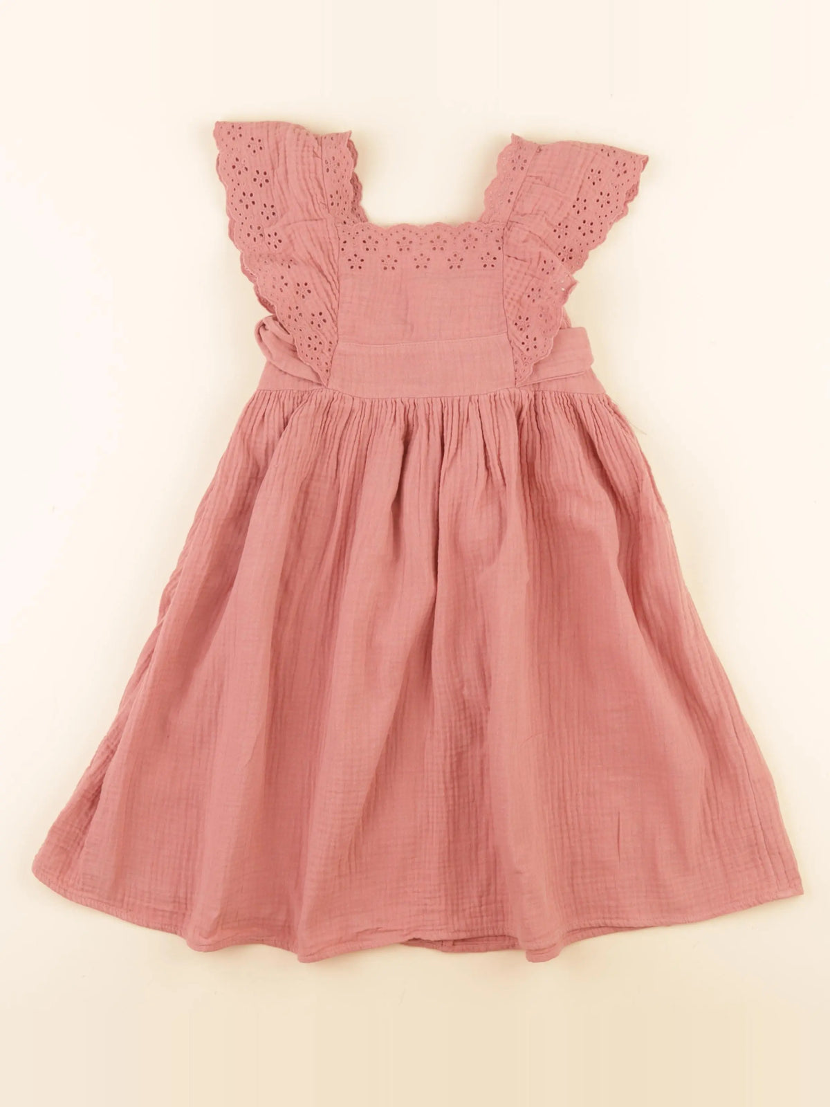 Vertbaudet - robe rose - 6 ans