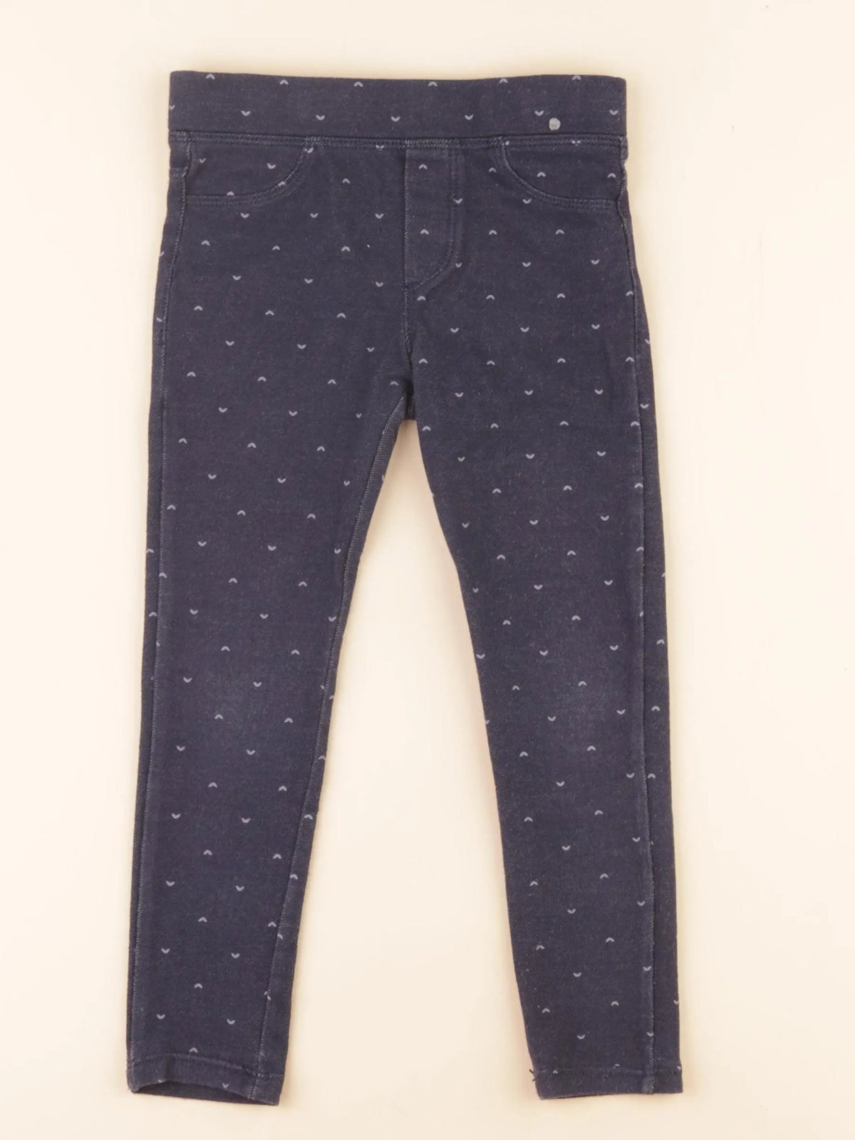 Okaidi - jegging bleu - 4 ans