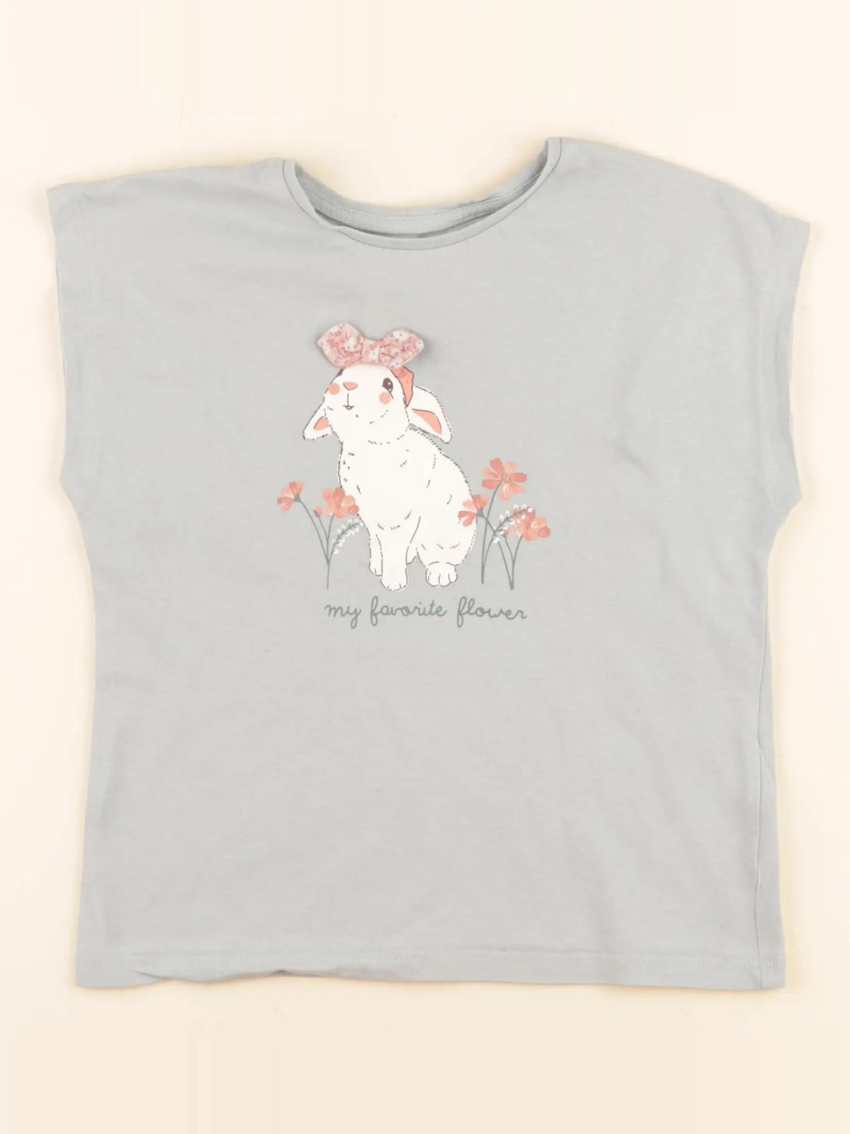 Vertbaudet - tee-shirt vert - 6 ans