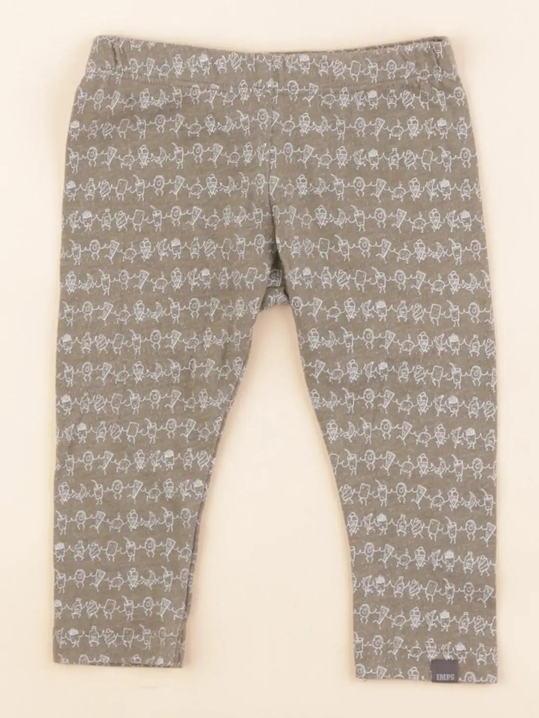 Imps & Elfs - legging marron - 6/9 mois