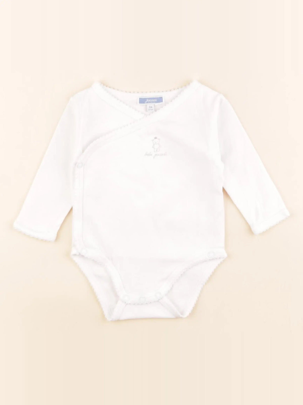 Jacadi - body blanc - 6 mois