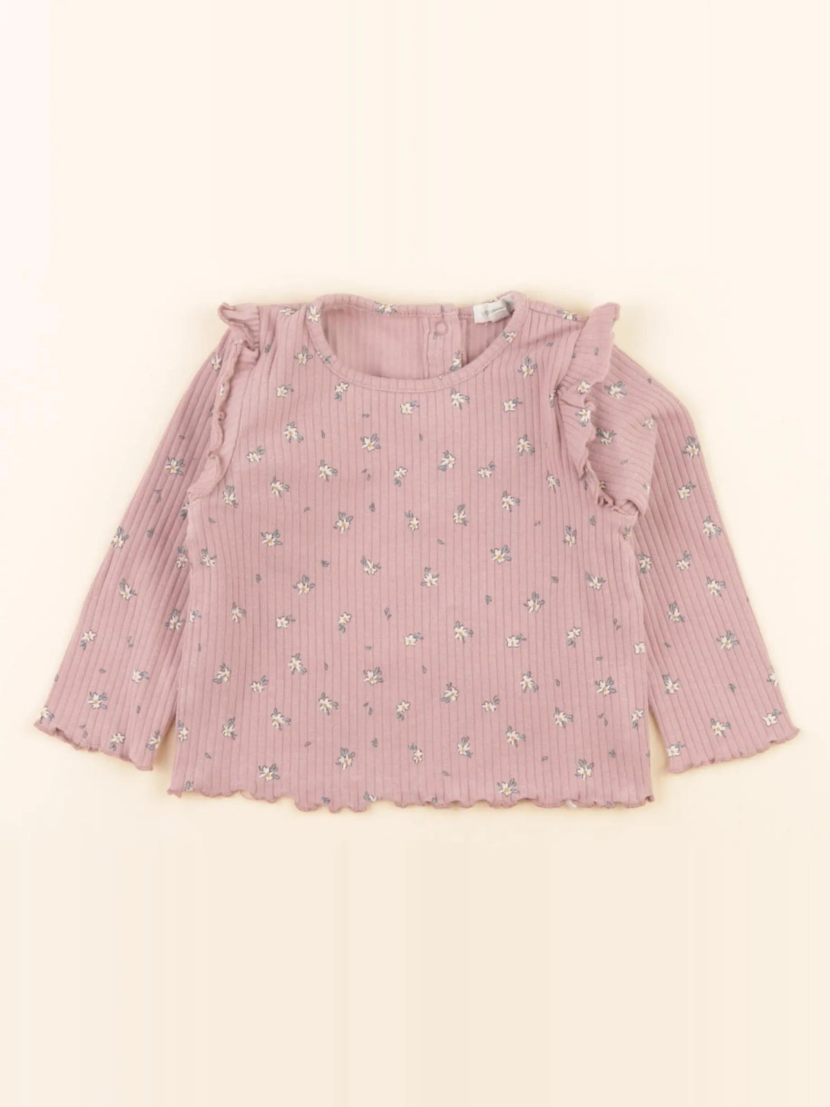 Vertbaudet - tee-shirt violet - 12 mois