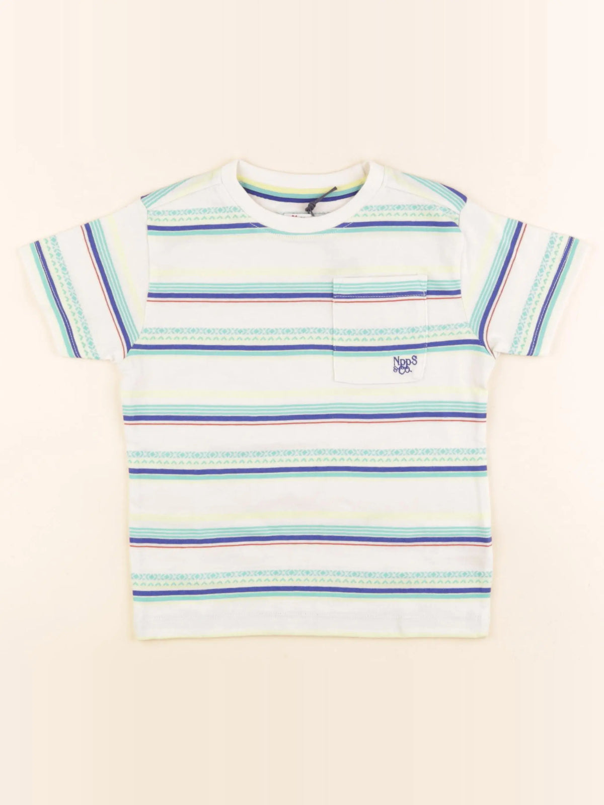 Noppies - tee-shirt multicolore - 3/4 ans