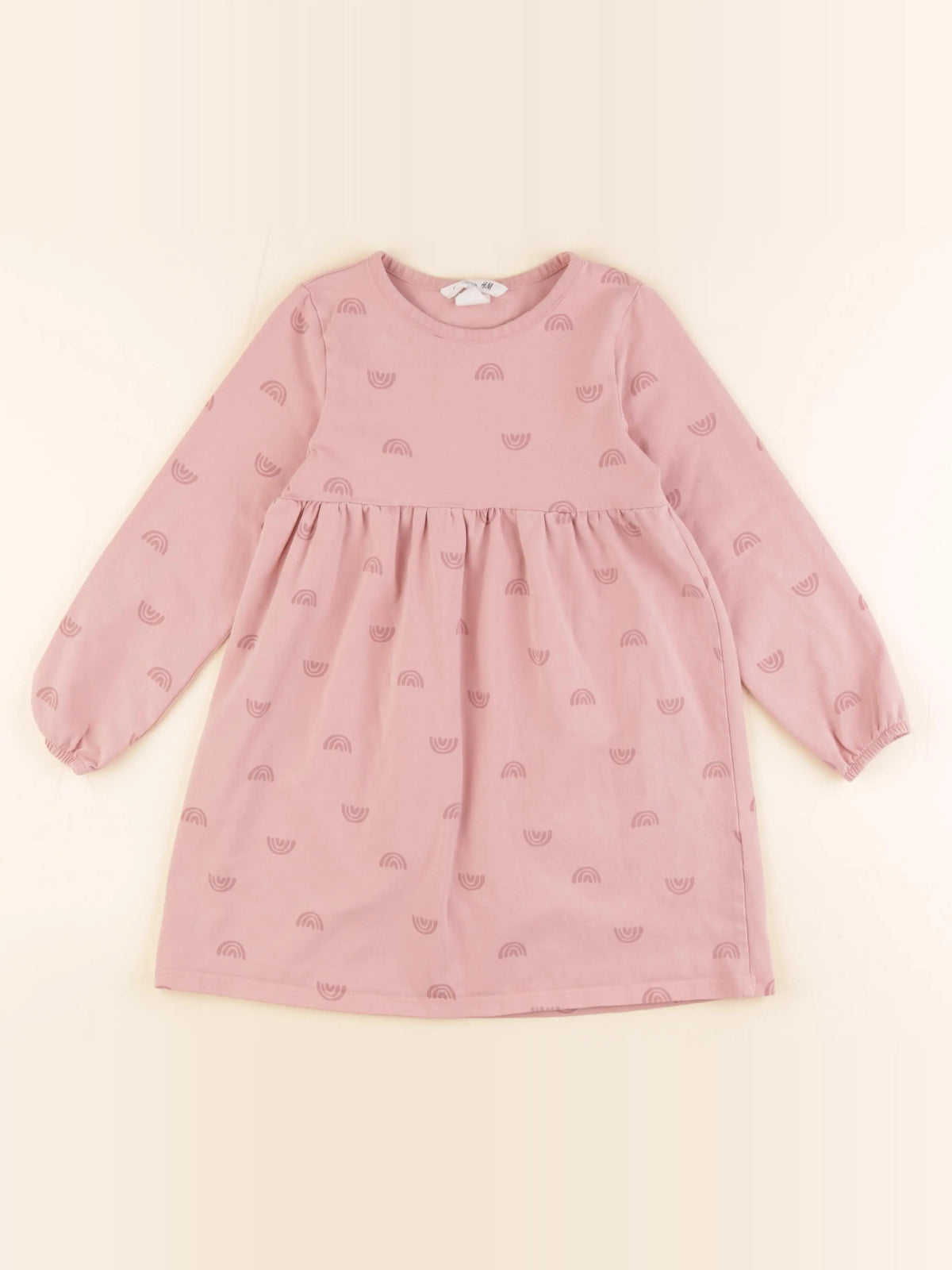 H&M - robe rose - 4/6 ans
