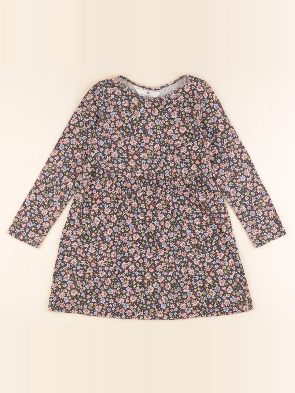 H&M - robe multicolore - 4/6 ans