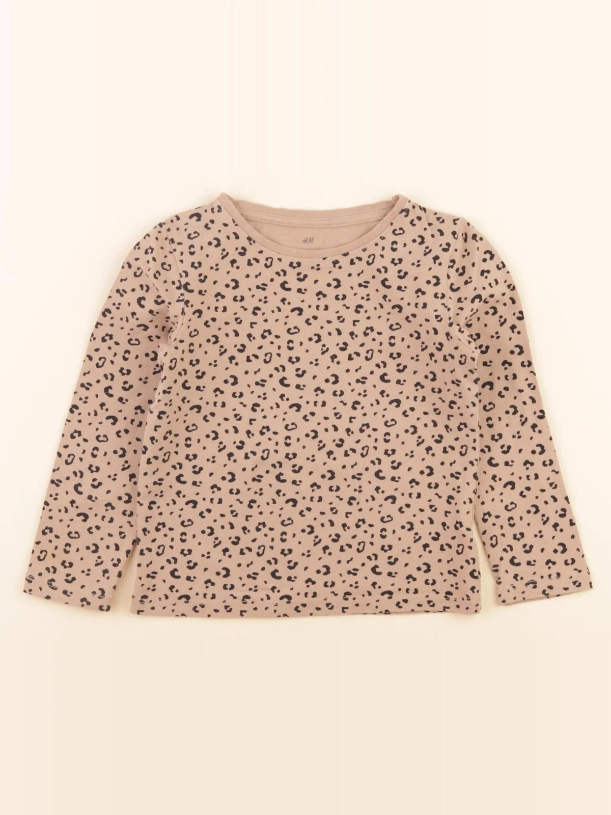 H&M - tee-shirt marron, noir - 2/4 ans