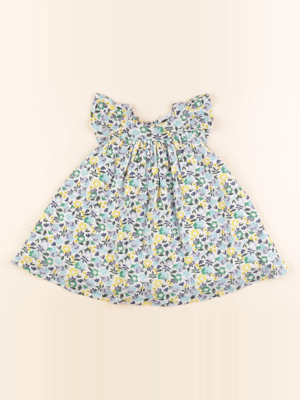 Boutchou - robe multicolore - 12 mois