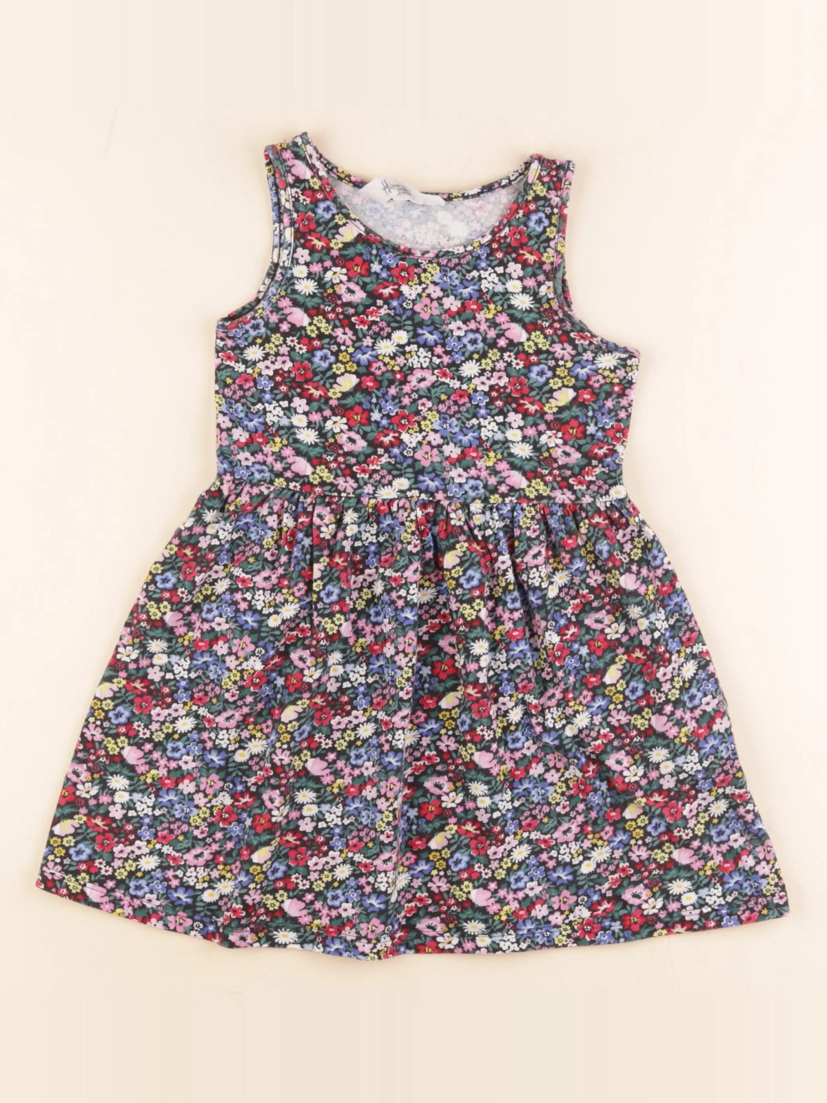 H&M - robe multicolore - 2/4 ans