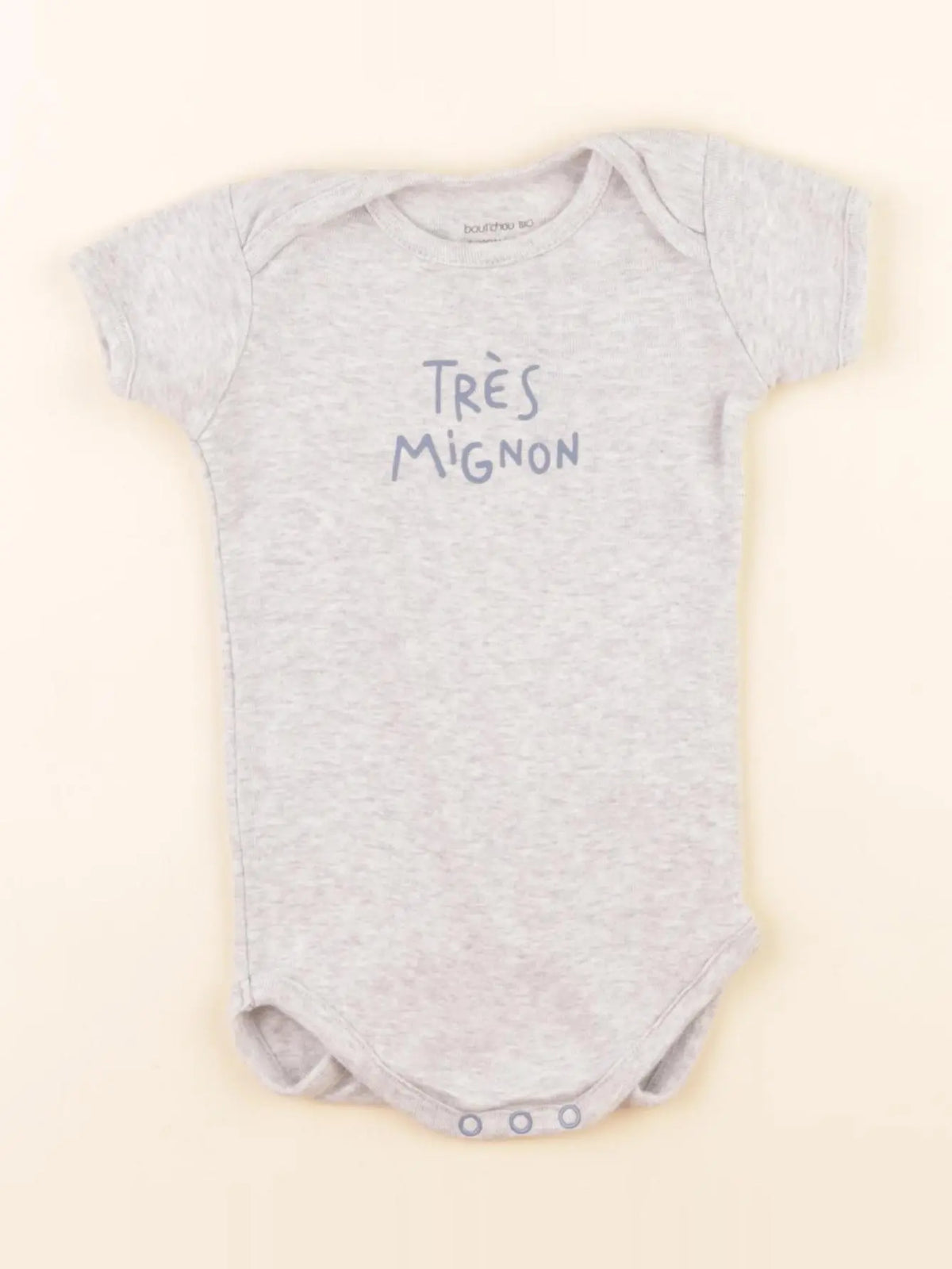 Boutchou - body gris - 6 mois